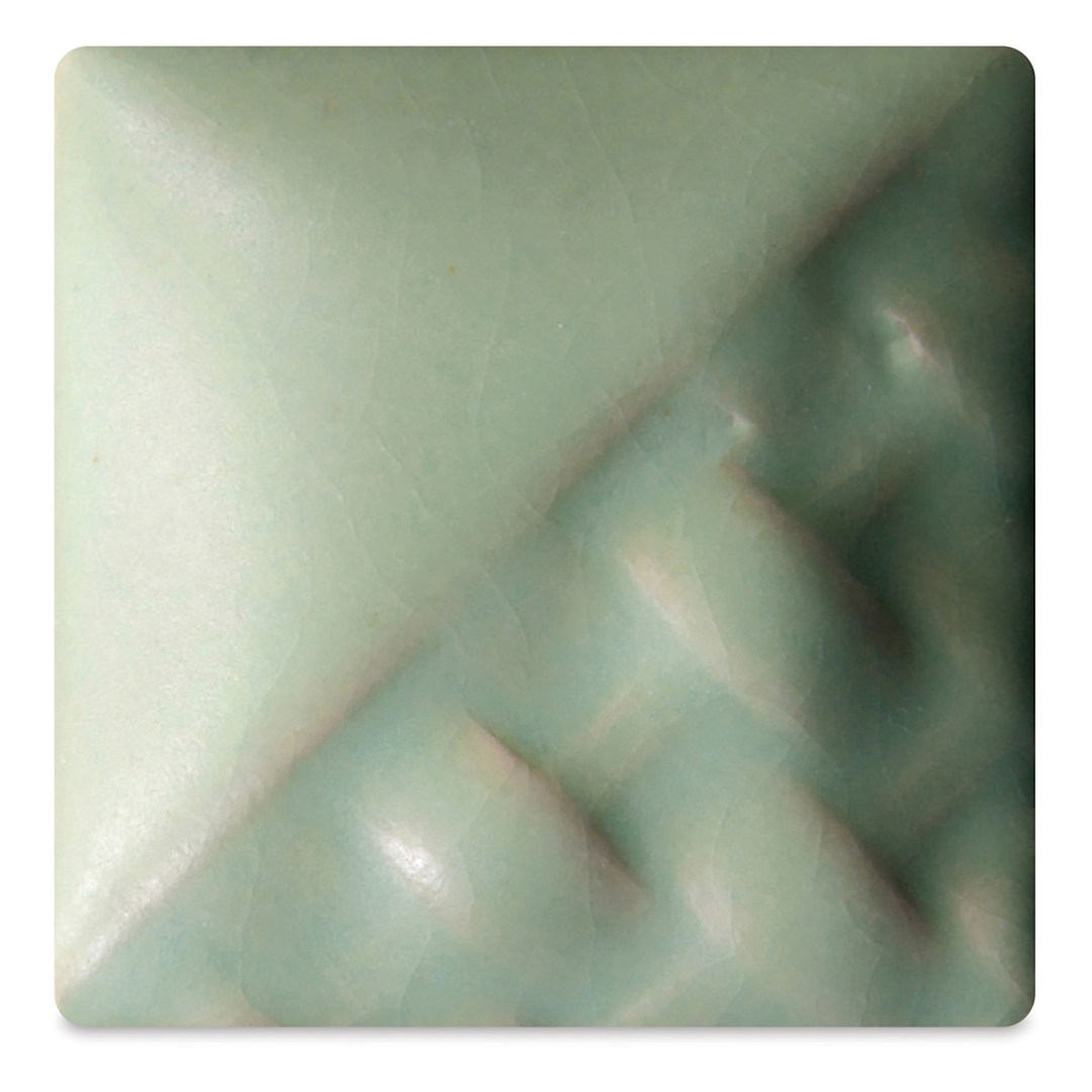 Open in modal - Mayco Stoneware Matte Glaze - Wintergreen - fired at cone 6 oxidation