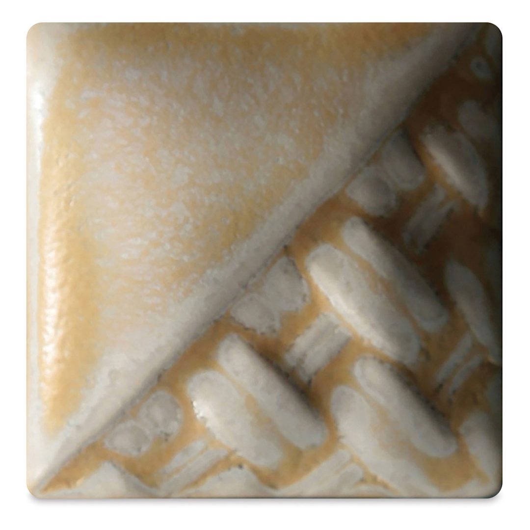 Open in modal - Mayco Stoneware Matte Glaze - Macadamia - fired at cone 6 oxidation