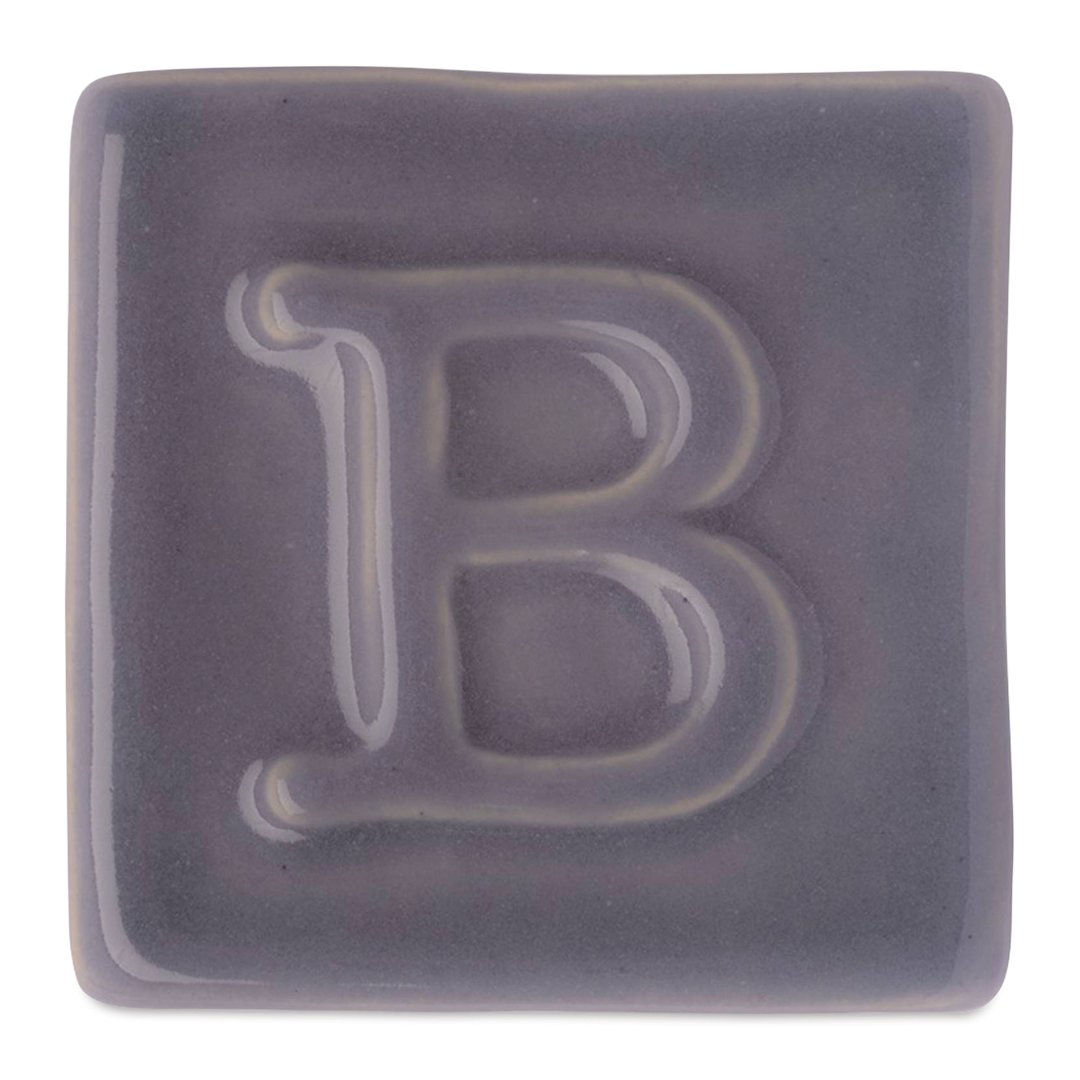 Open in modal - Botz Pro Glaze - Topaz Blue, 800 ml sample fired to 1050°C / 1922°F