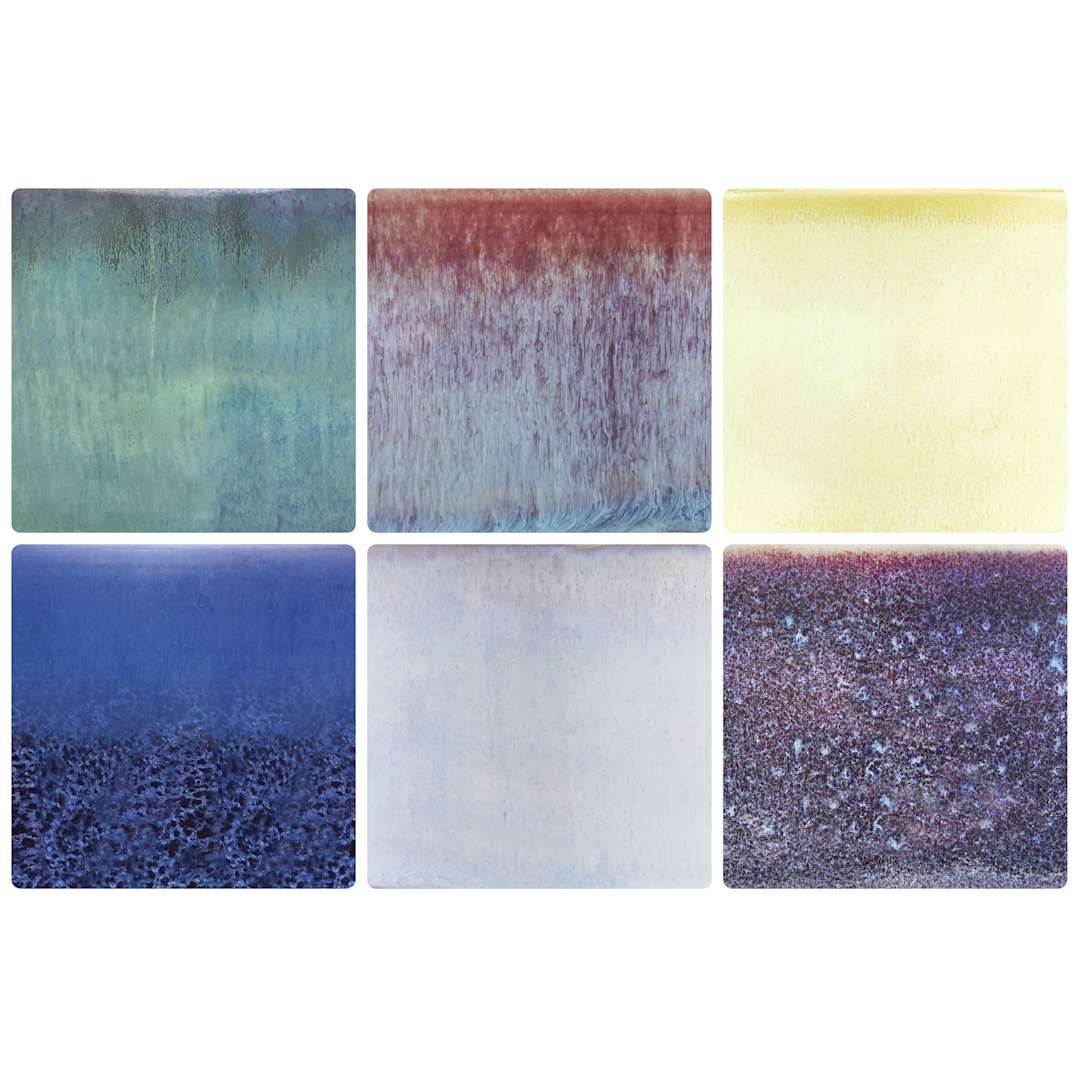 Open in modal - Speedball Mid-Fire Glaze - Set of 6, Sampler Pack #2, 4 oz