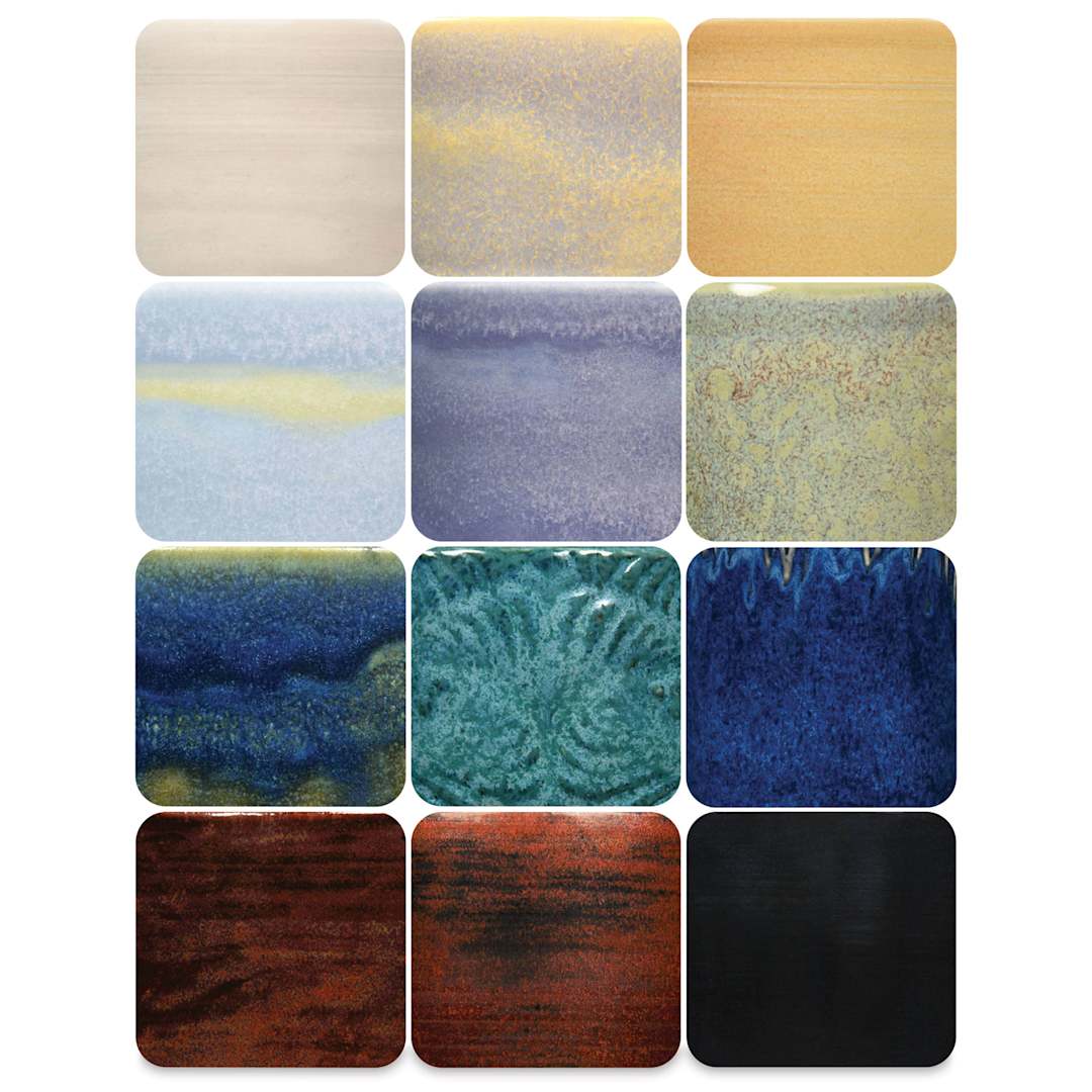 Open in modal - Speedball Mid-Fire Glaze - Bulk Pack #1, 16 oz, Set of 12