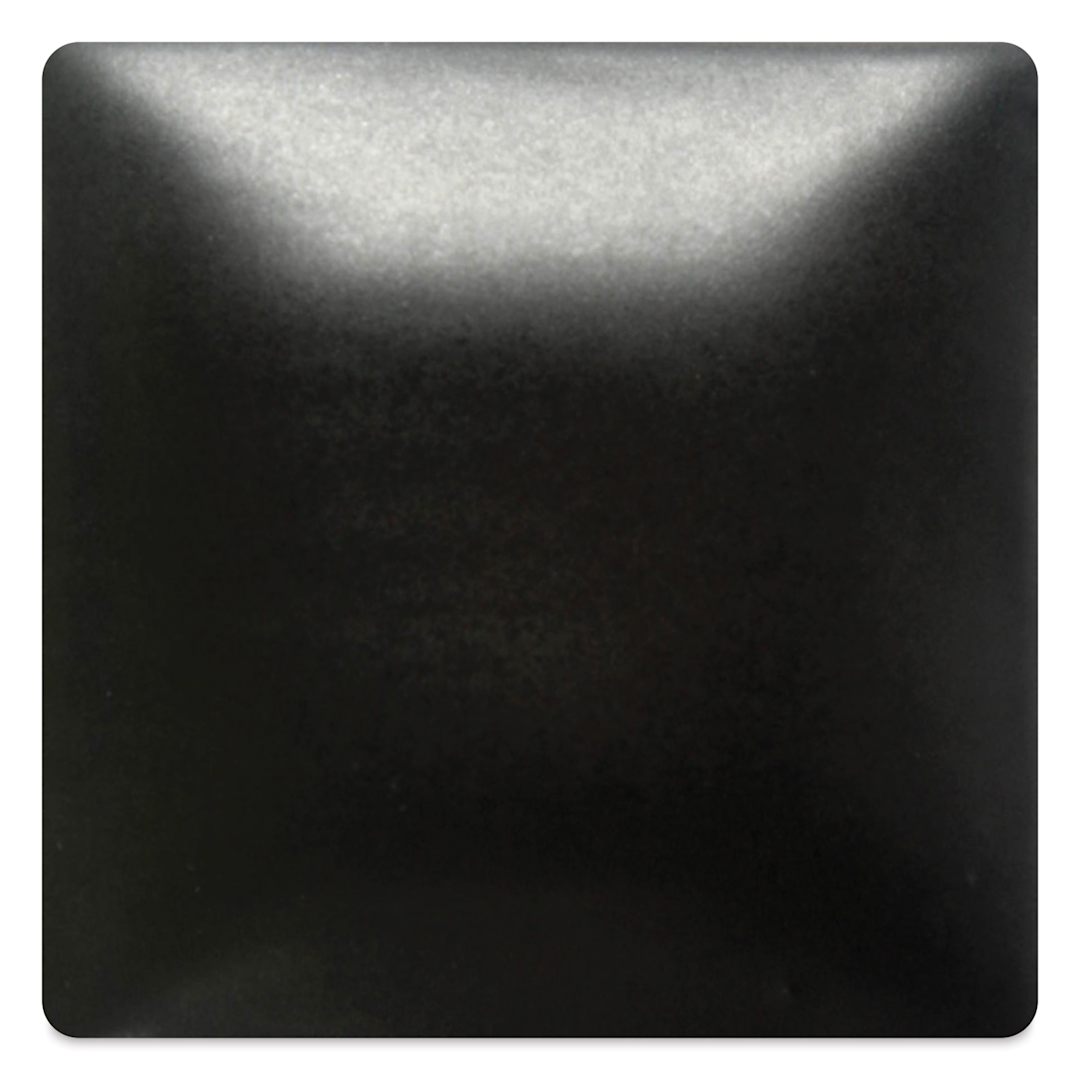 Open in modal - Blick Essentials Matte Glaze - Black fired to cone 06 oxidation