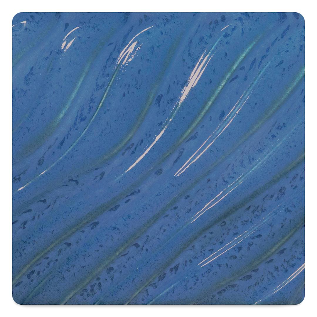 Open in modal - Amaco Phase Glaze - Night Rain, fired to cone 5