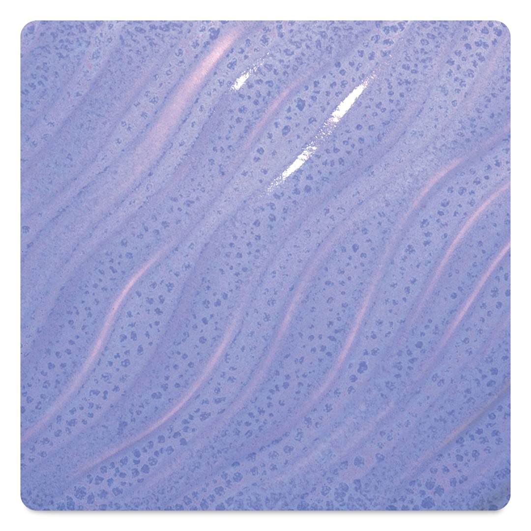 Open in modal - Amaco Phase Glaze - Floating Lavender, Pint, tile fired to cone 5