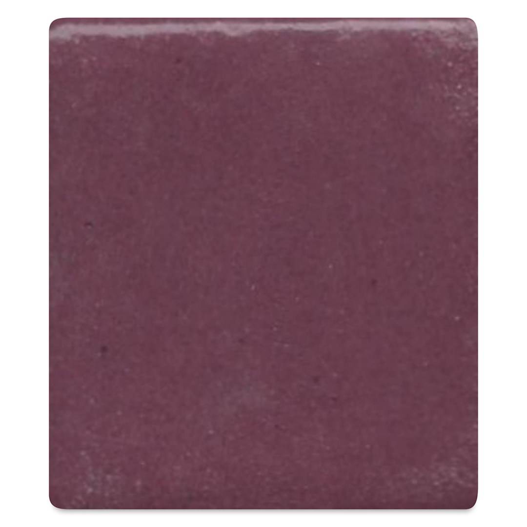 Open in modal - Coyote High Fire Underglaze - Burgundy, 4 oz - fired to mid-range