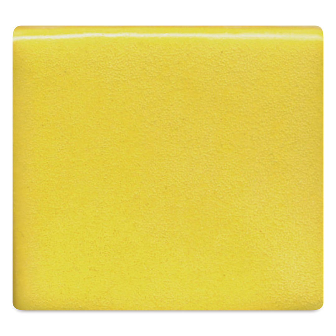 Open in modal - Coyote High Fire Underglaze - Yellow - fired to mid-range