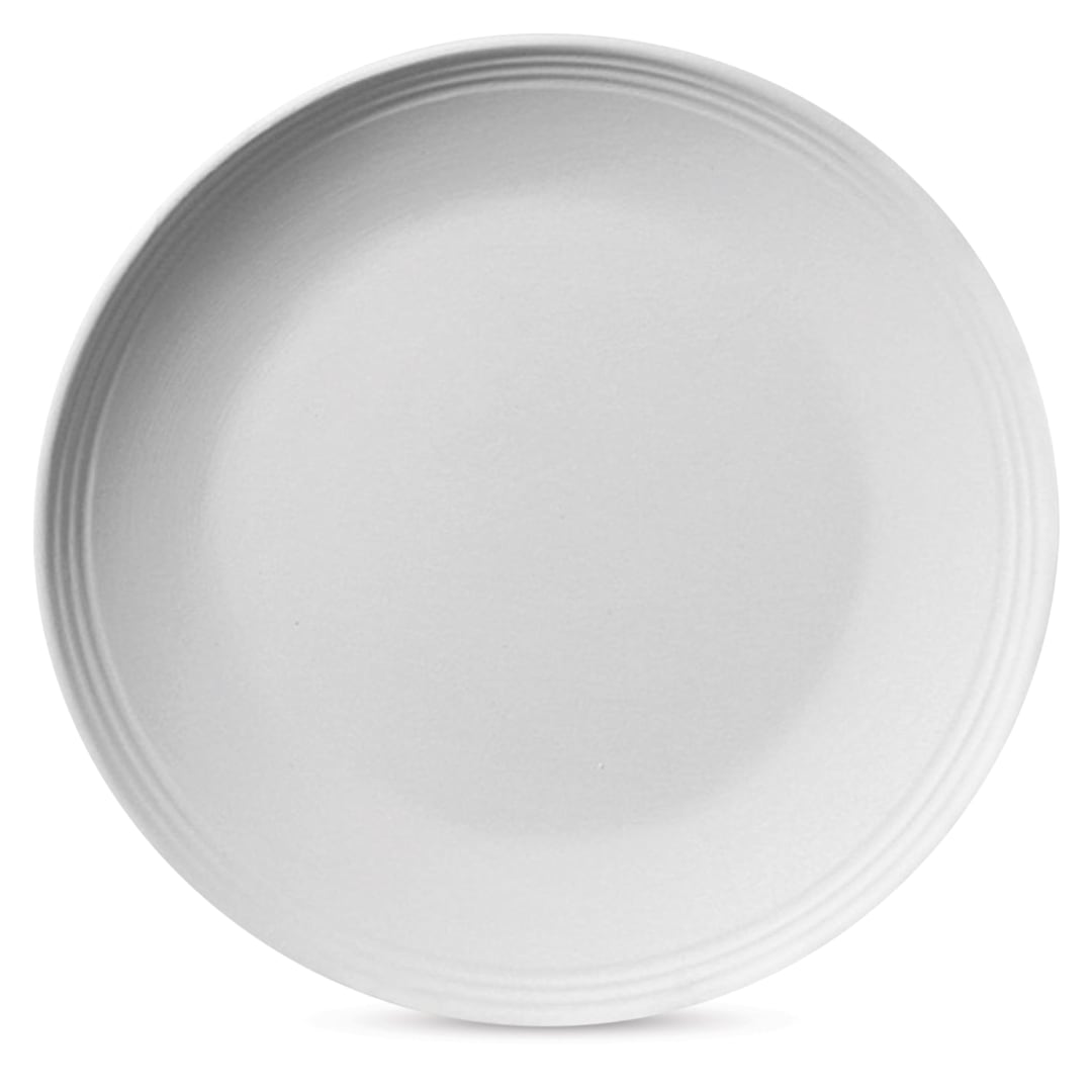 Open in modal - Mayco Stoneware Bisque Plates - Rimmed Salad Plate