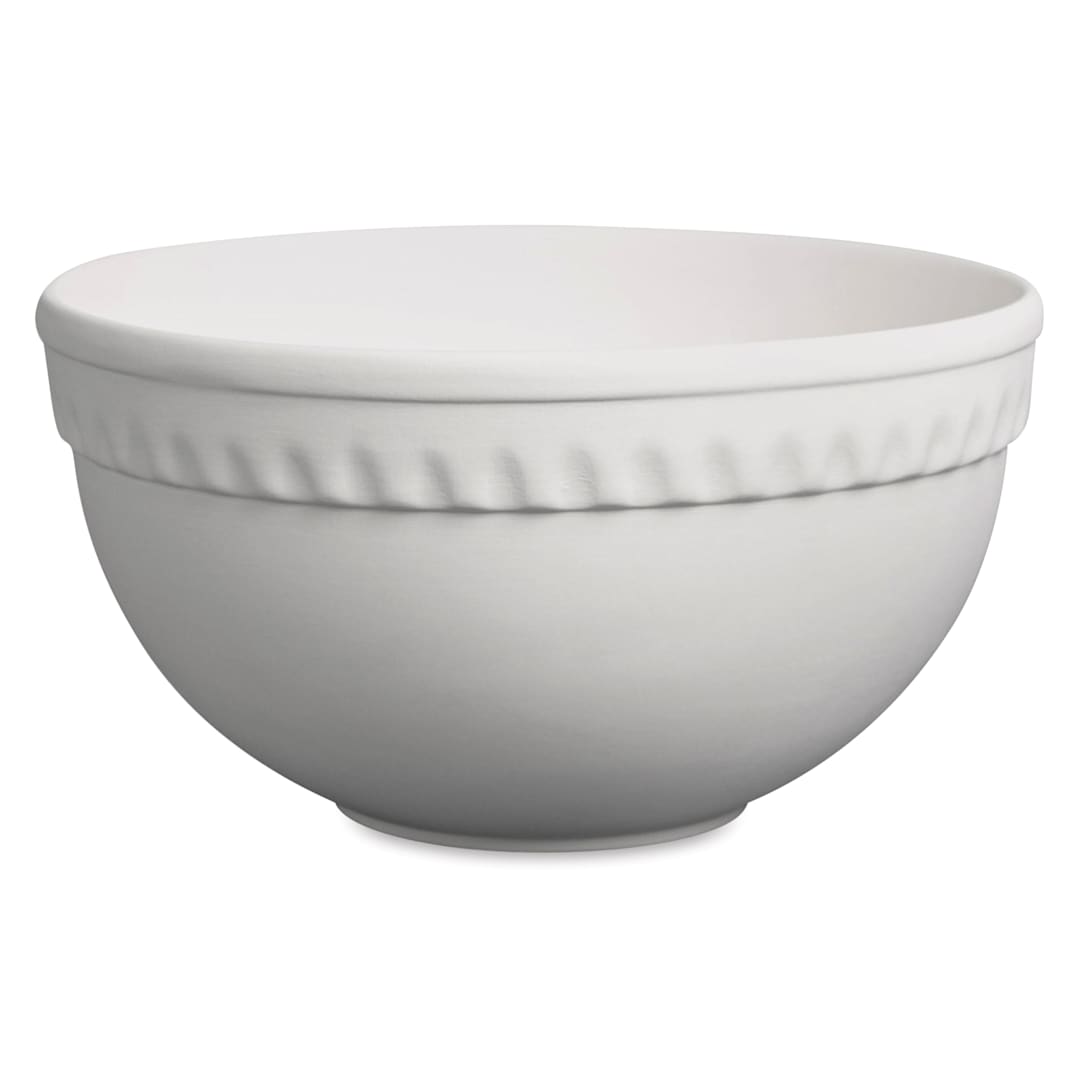 Open in modal - Mayco Stoneware Bisque Vintage Mixing Bowls - Large Vintage Mixing Bowl