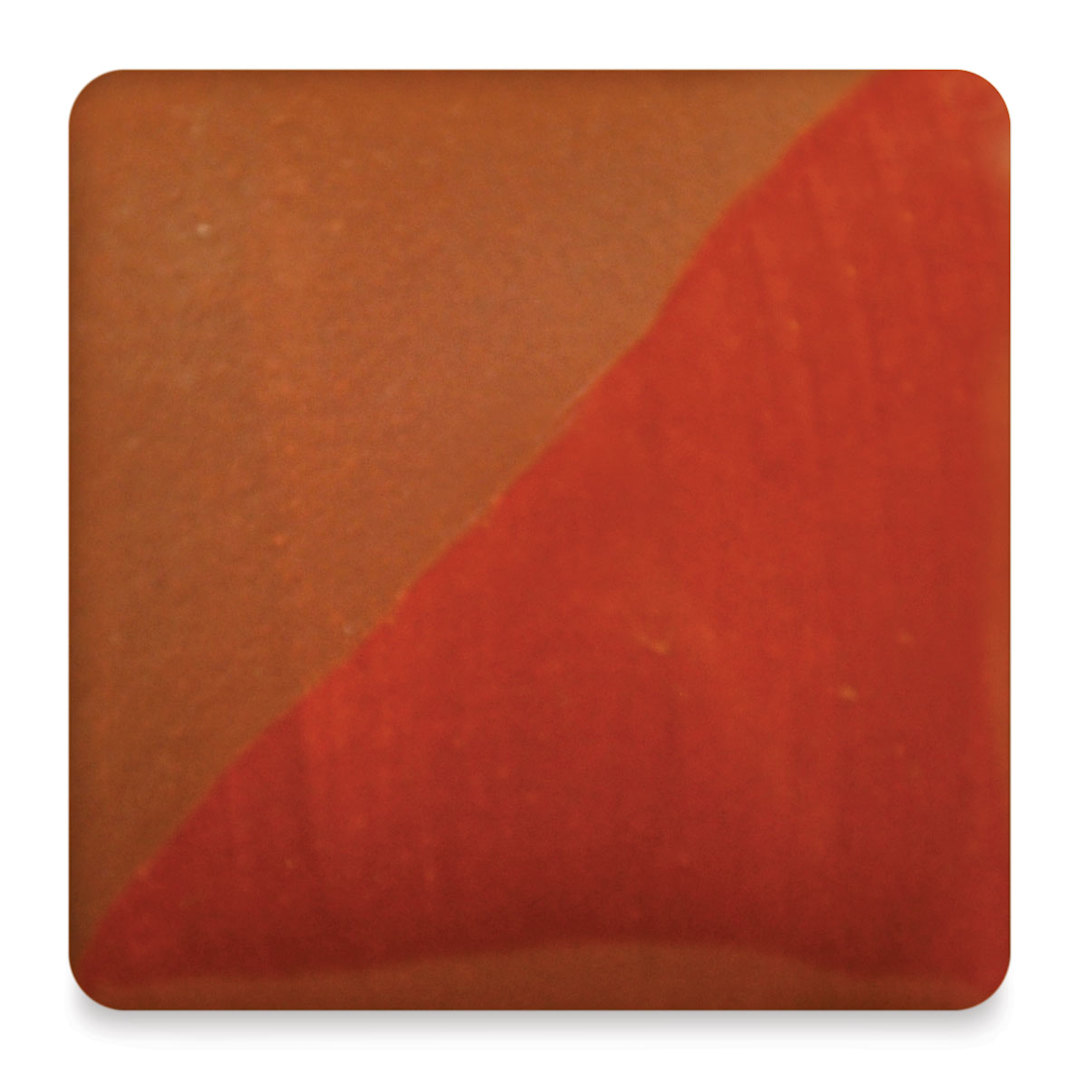 Open in modal - Spectrum 2200 Series Industrial Strength Ceramic Stain - Bright Coral fired to cone 05 oxidation