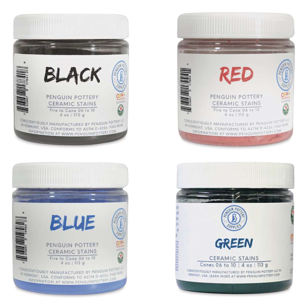 Open in modal - Penguin Pottery Ceramic Stains Set