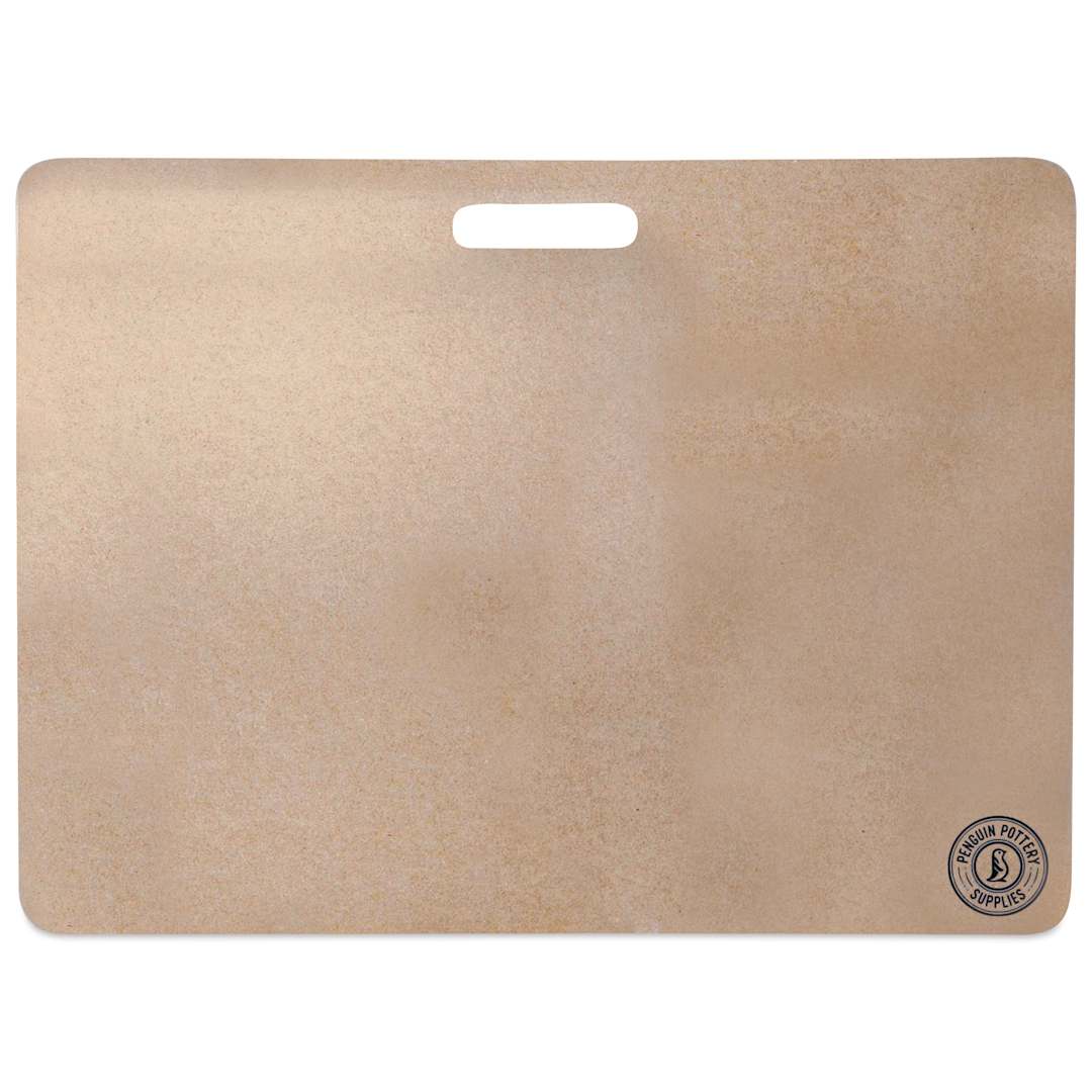 Open in modal - Penguin Pottery Portable Clay Wedging Board - 18" x 24", Large, Single Handle