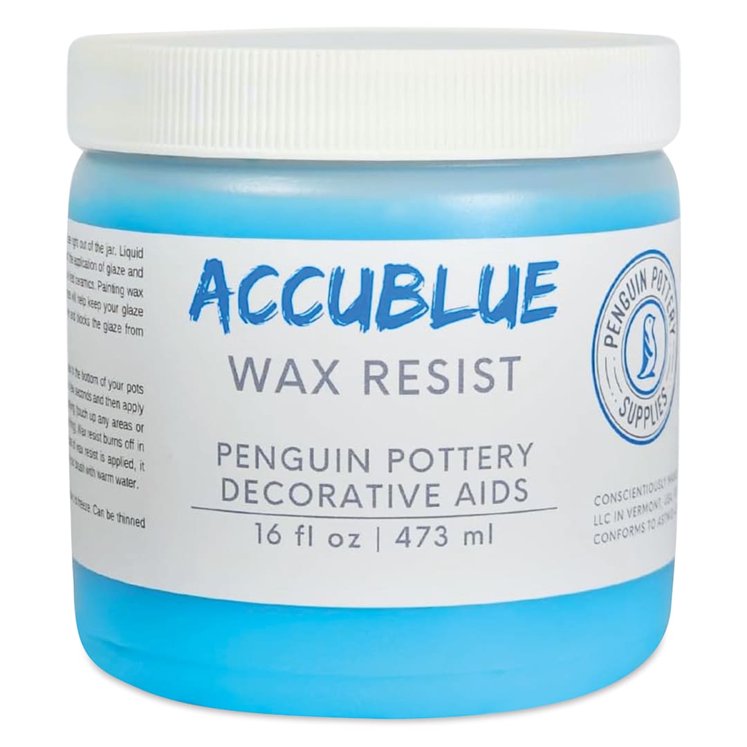 Open in modal - Penguin Pottery AccuBlue Wax Resist