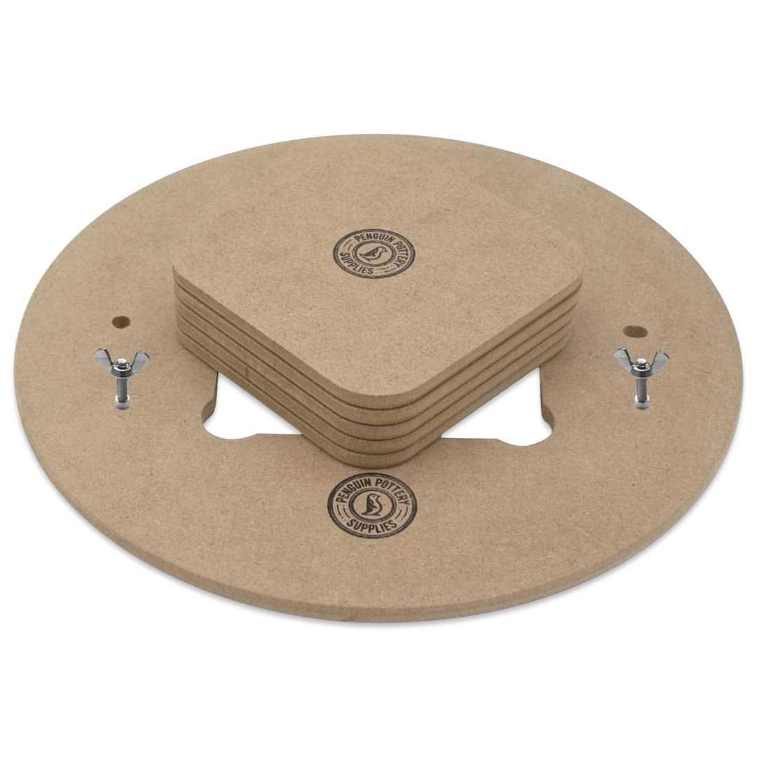 Open in modal - Penguin Pottery Heavy-Duty Bat System - 14" Base, 5 Inserts