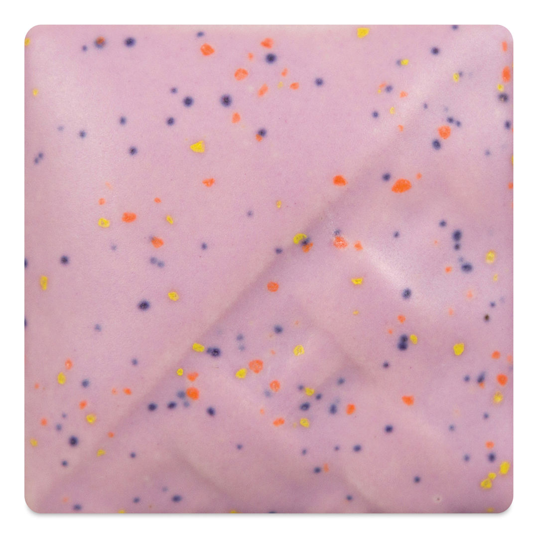 Open in modal - Mayco Stoneware Classic Glaze - Lilac Speck fired to cone 6 oxidation