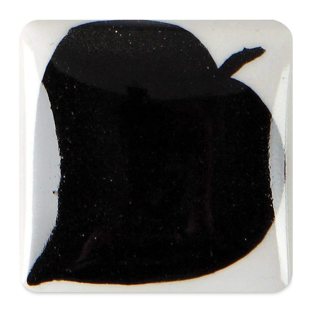 Open in modal - Duncan E-Z Stroke Translucent Underglaze - Cobalt Jet Black fired to cone 06 oxidation