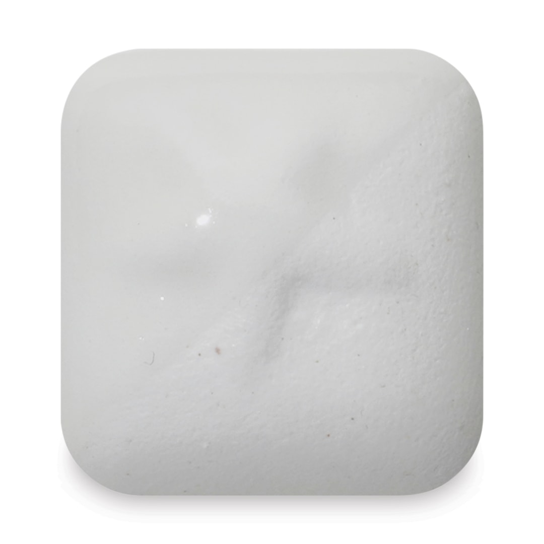 Open in modal - Laguna New Silky Underglaze - Arctic White, 16 oz fired to cone 6 oxidation