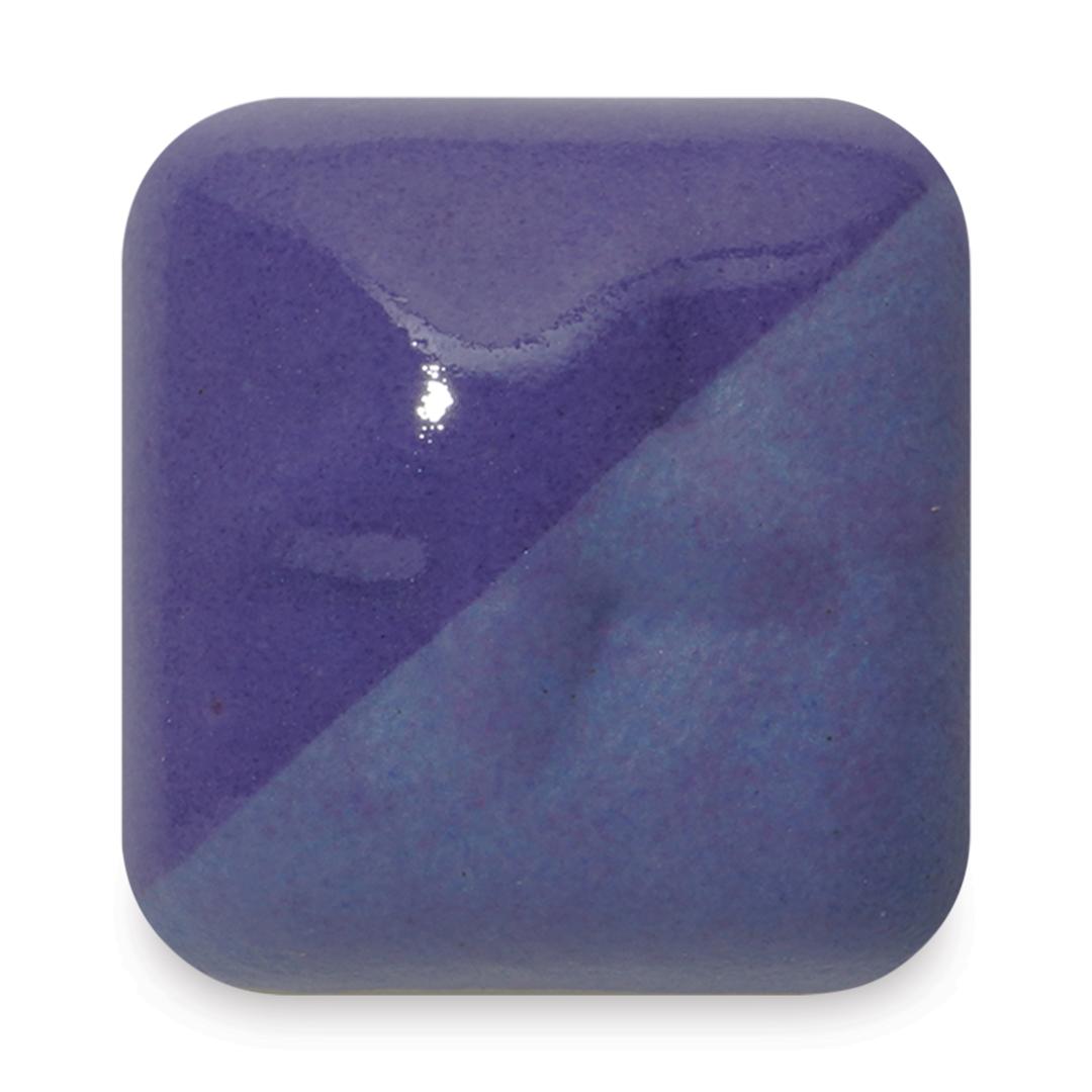 Open in modal - Laguna New Silky Underglaze - Royal Plum, 4 oz fired to cone 6 oxidation