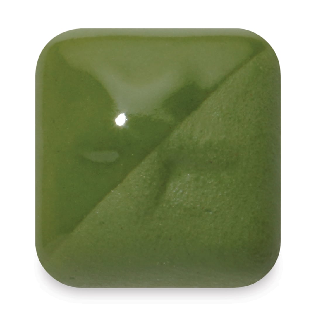 Open in modal - Laguna New Silky Underglaze - Clover, 4 oz fired to cone 6 oxidation