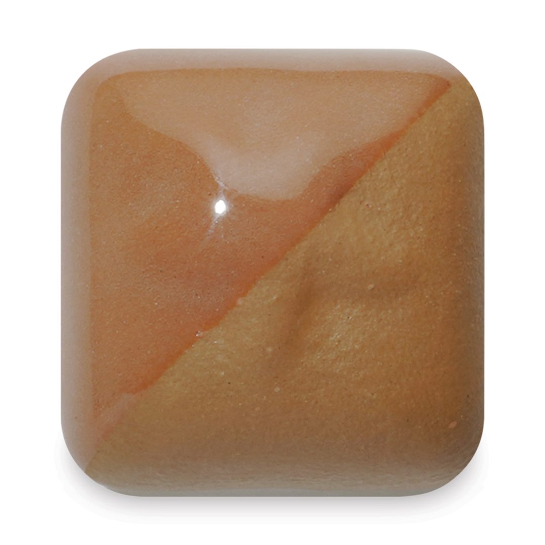 Open in modal - Laguna New Silky Underglaze - Cinnamon, 4 oz fired to cone 6 oxidation