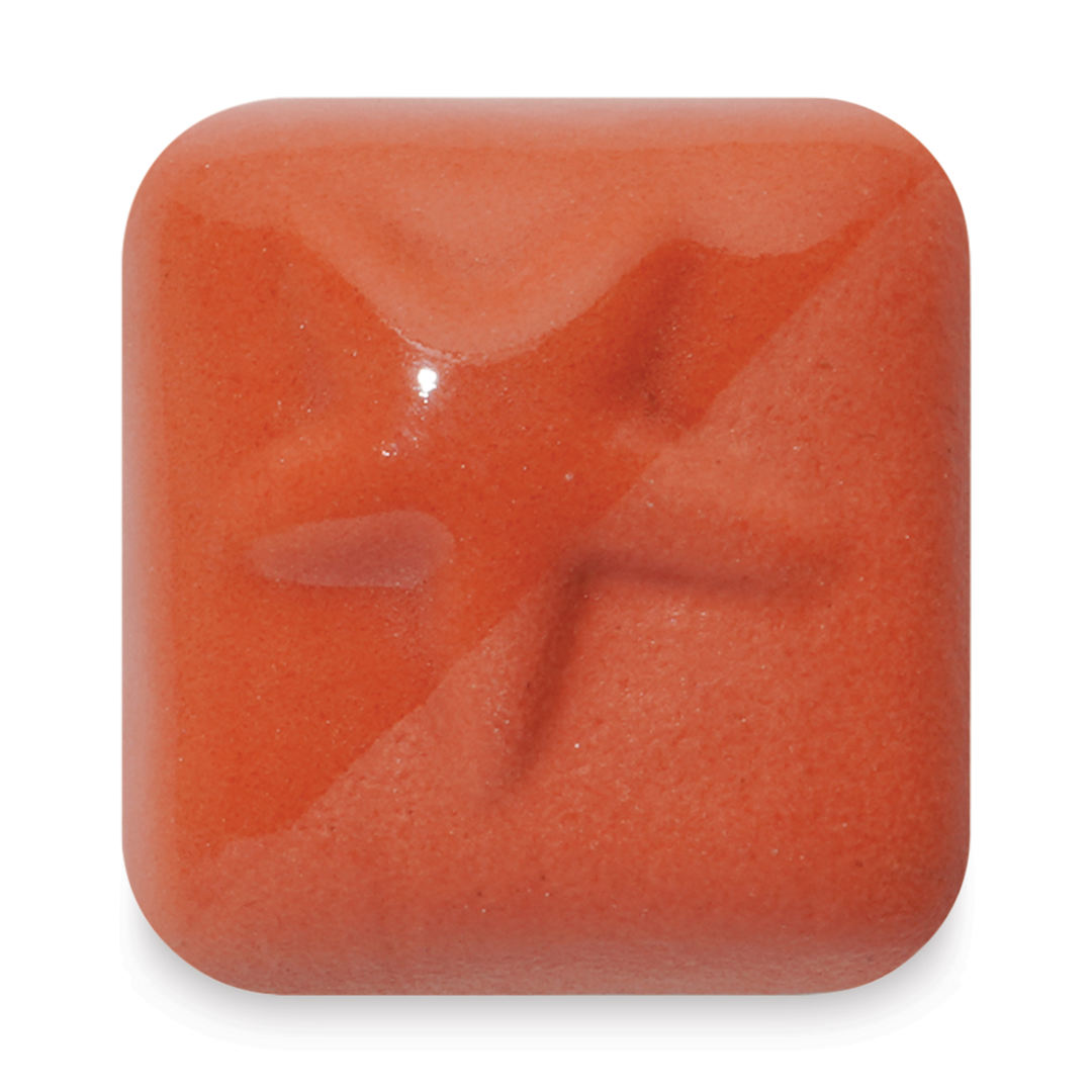 Open in modal - Laguna New Silky Underglaze - Sienna, 16 oz fired to cone 6 oxidation