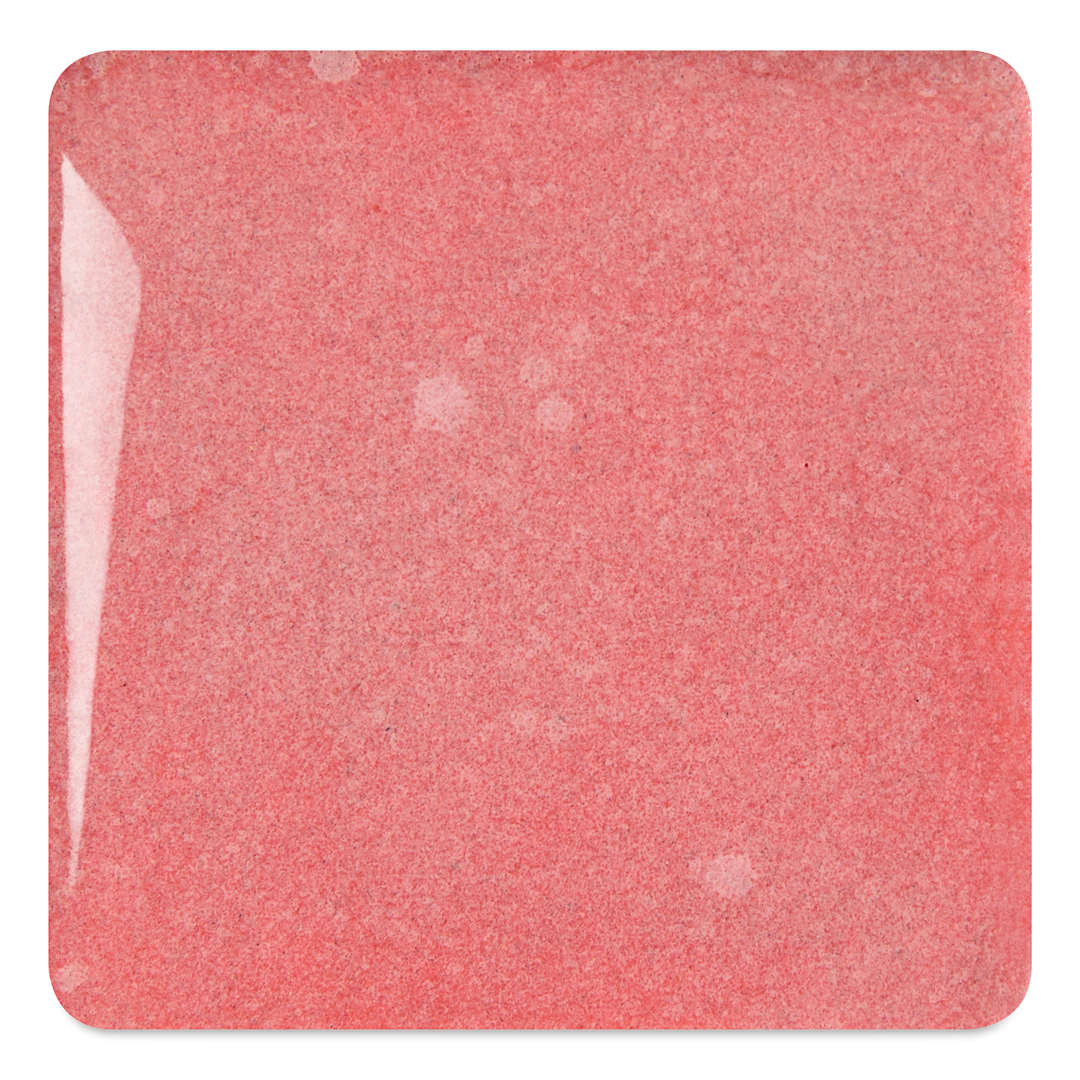 Open in modal - Speedball Studio Plus Glaze - Berry Pop, 16 oz fired to cone 05 oxidation