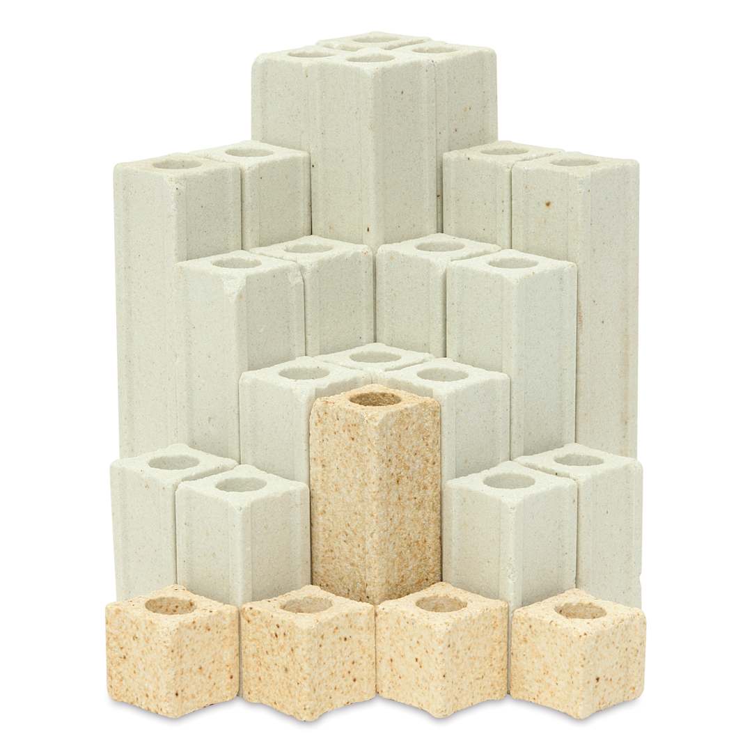 Open in modal - The Ceramic Shop Kiln Post Kit - Set of 24, 1" Posts