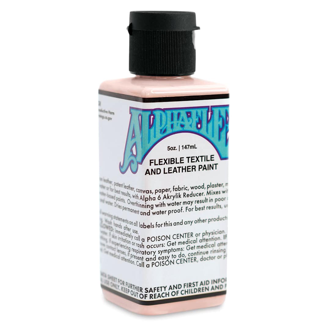 Open in modal - Alpha6 AlphaFlex Textile and Leather Paint - Raspberry Sherbet, 147 ml, Bottle