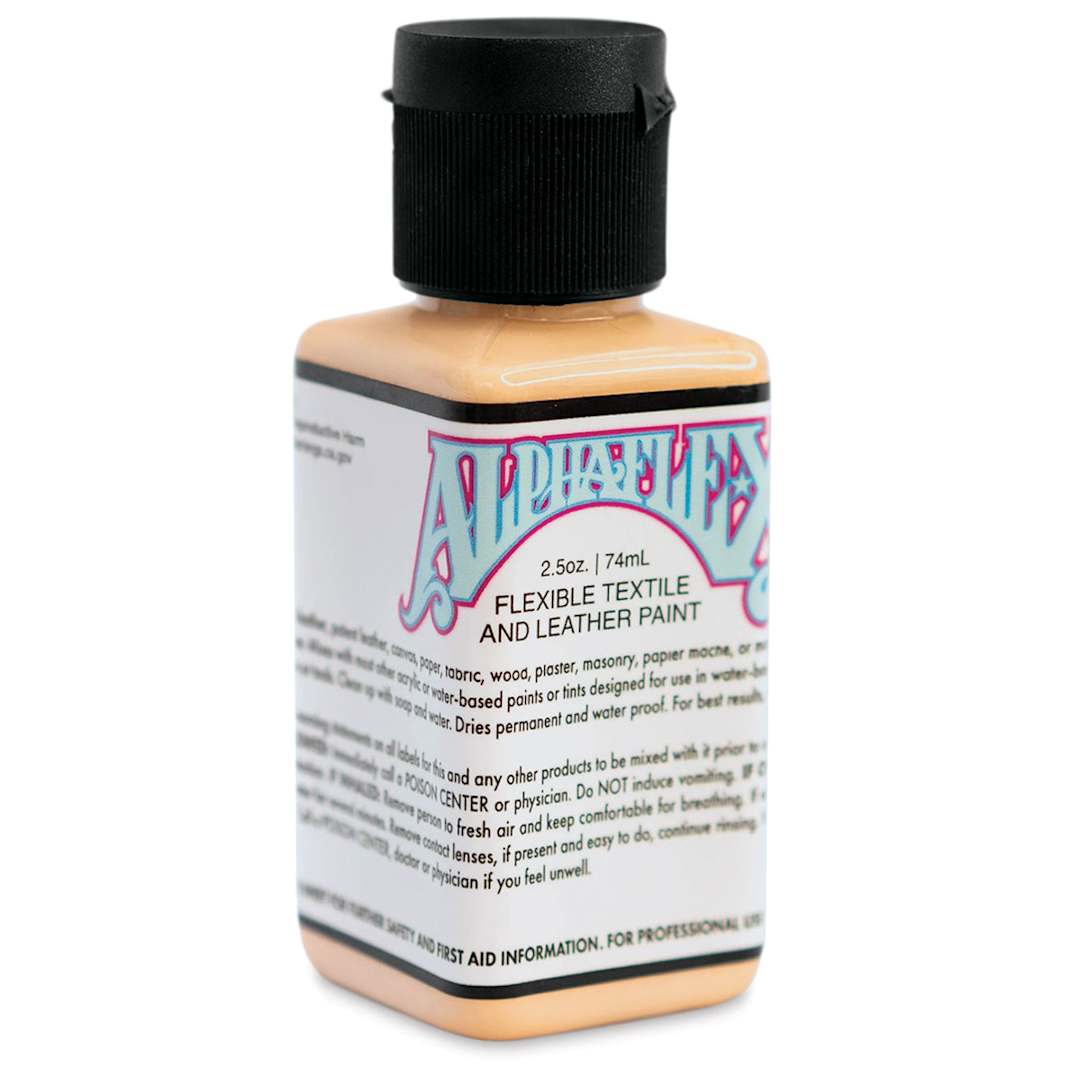 Open in modal - Alpha6 AlphaFlex Textile and Leather Paint - Orange Sherbet, 74 ml, Bottle