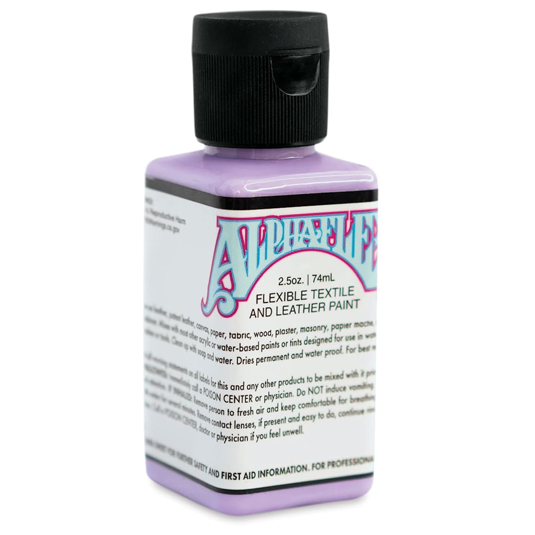 Open in modal - Alpha6 AlphaFlex Textile and Leather Paint - Violet, 74 ml, Bottle