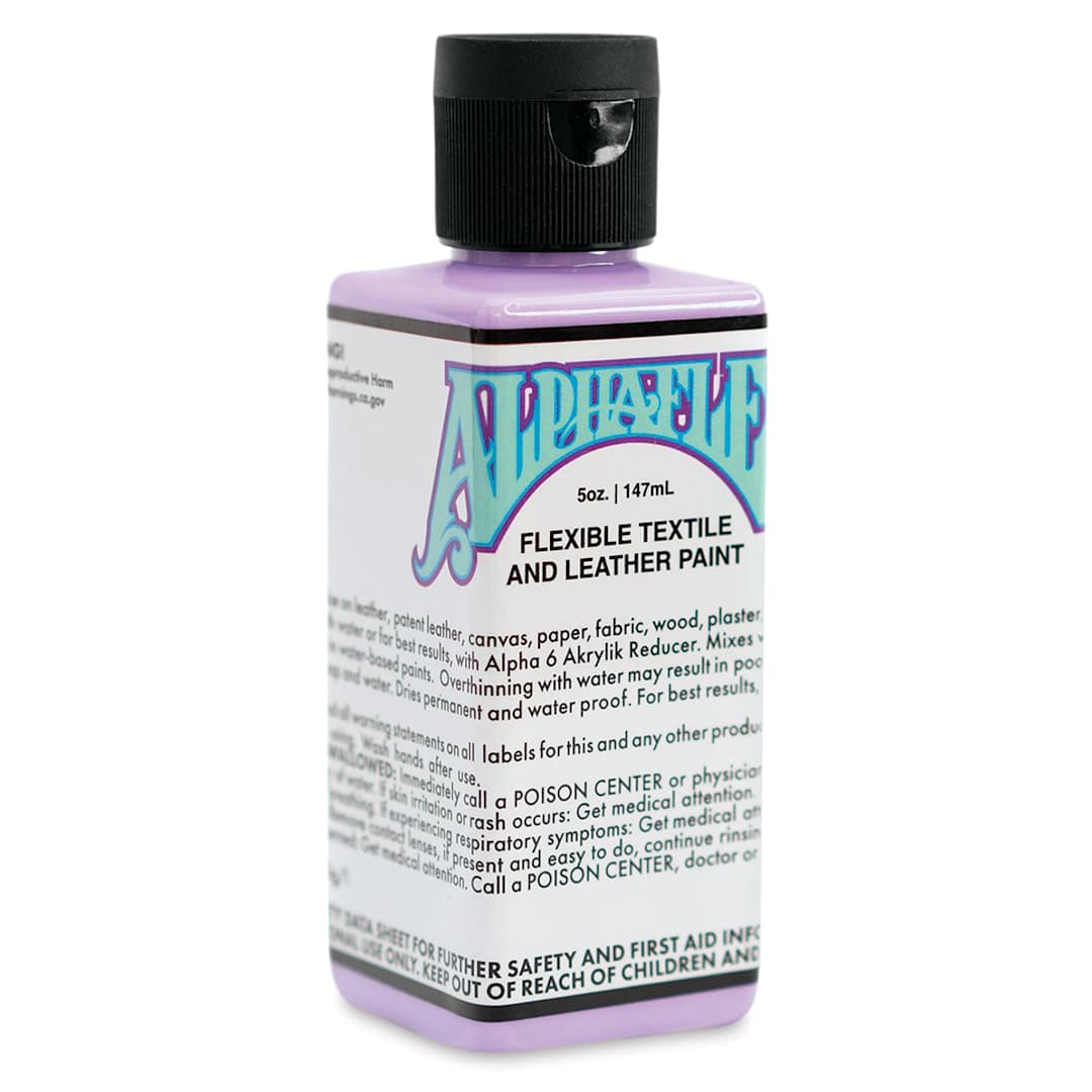 Open in modal - Alpha6 AlphaFlex Textile and Leather Paint - Violet, 147 ml, Bottle