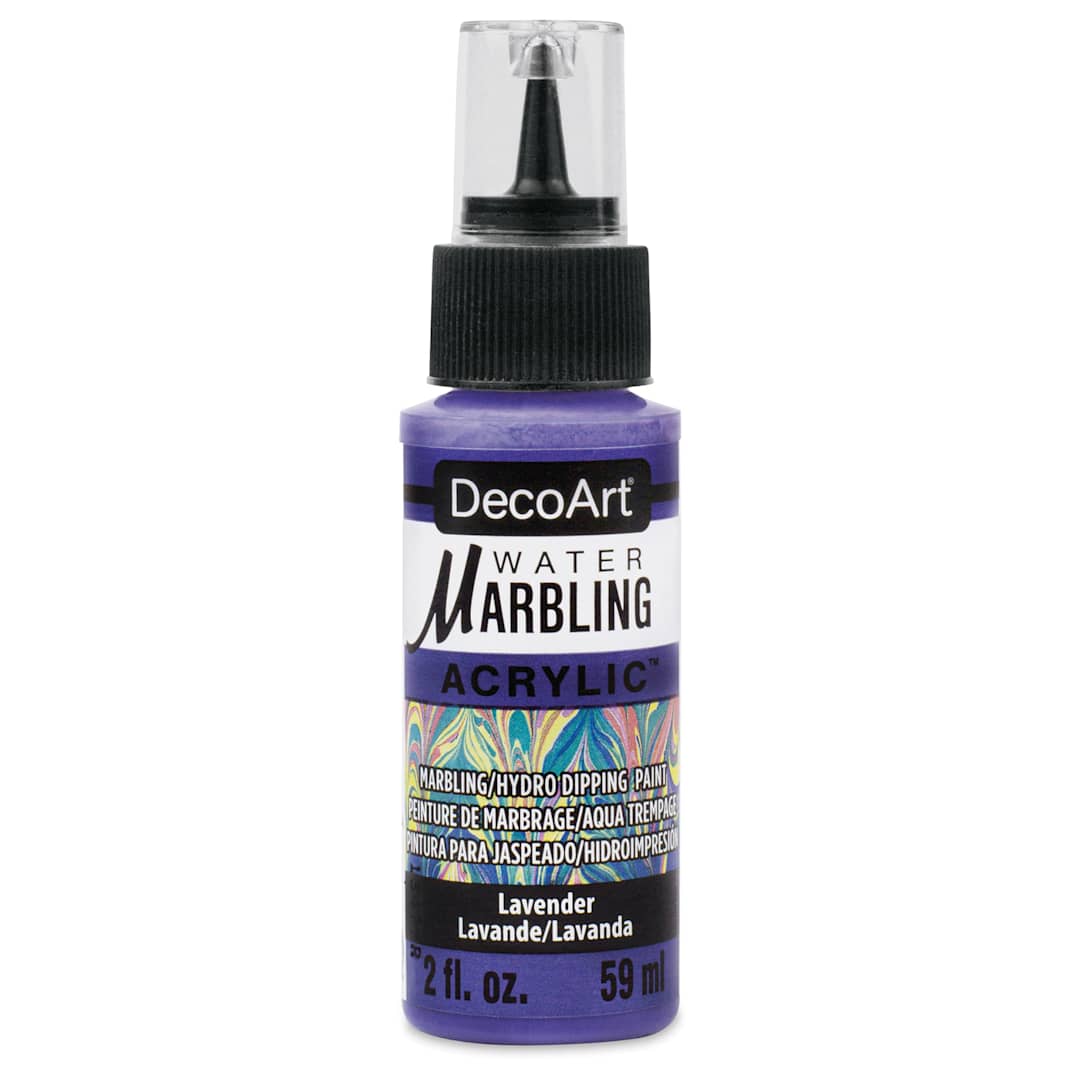 Open in modal - DecoArt Water Marbling Acrylic Paint - Lavender, 2 oz