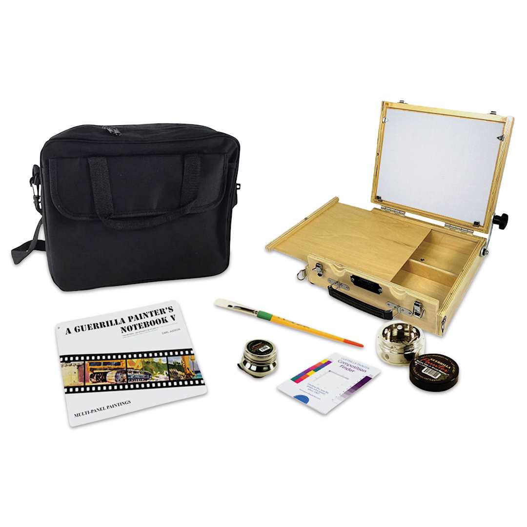 Open in modal - Guerrilla Painter Cigar Box Travel Kit