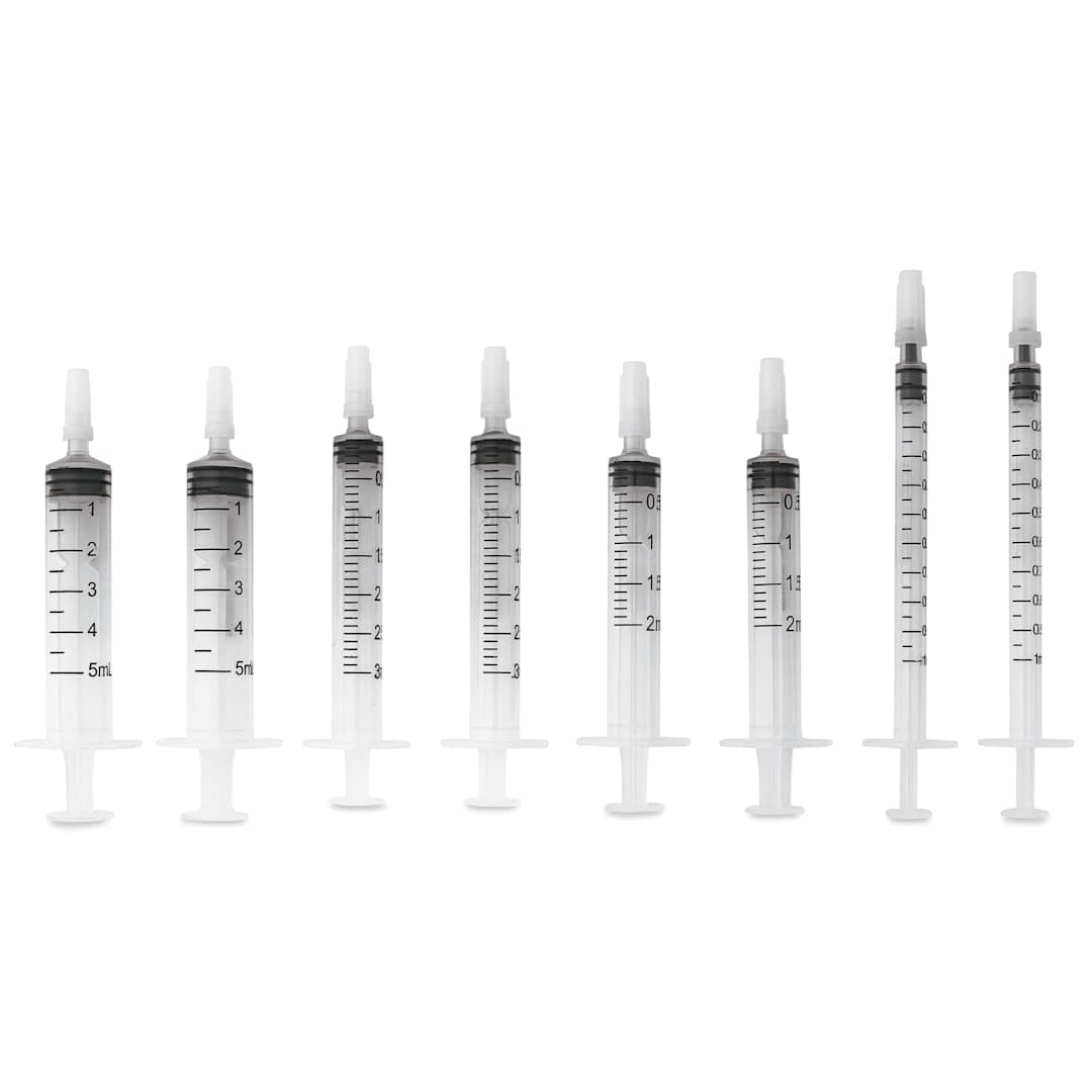 Open in modal - Enkay Multi-Purpose Syringes - Small, Set of 8, Assorted Sizes