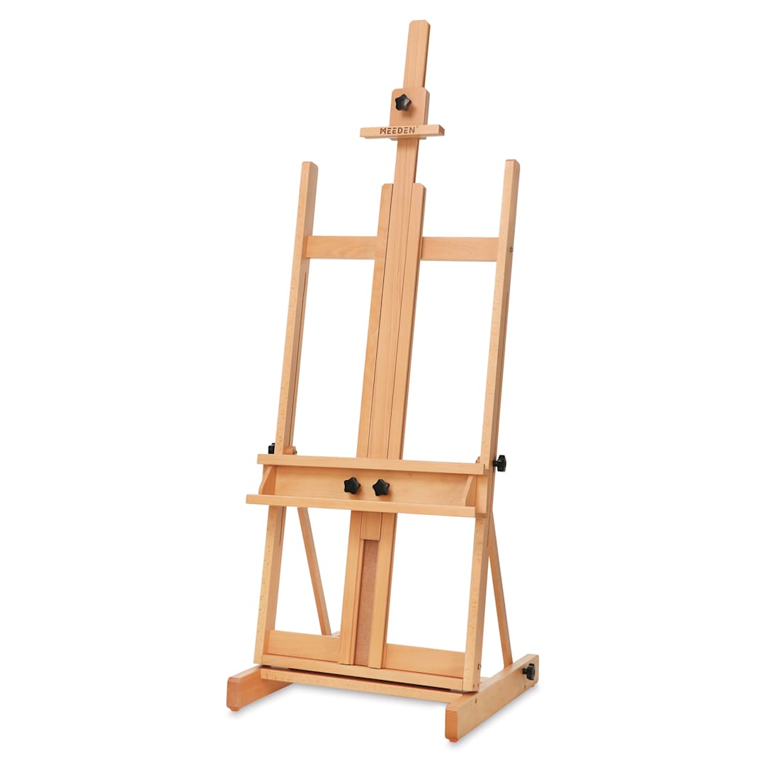 Open in modal - Meeden Classic Heavy Duty H-Frame Easel - 22” W x 24” D, 53" - 91" H