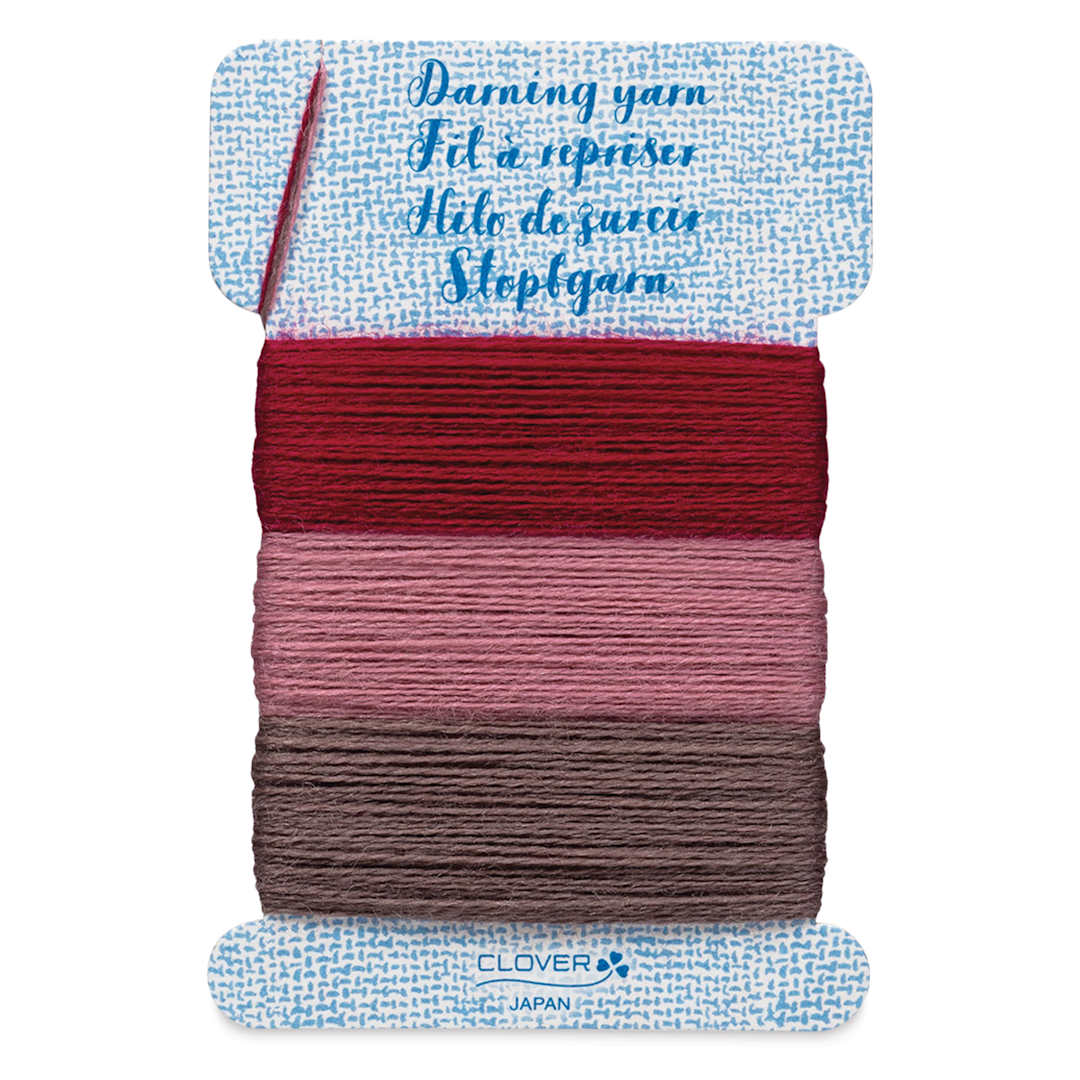 Open in modal - Clover Darning Yarn - Set of 3, Rogue, 17.5 yds