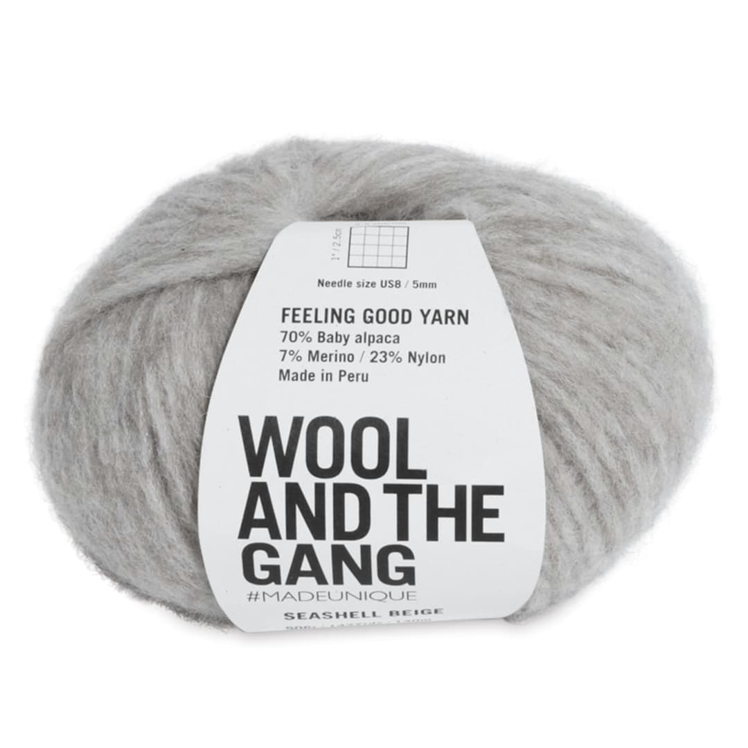 Open in modal - Wool and the Gang Feeling Good Yarn - Rocky Grey