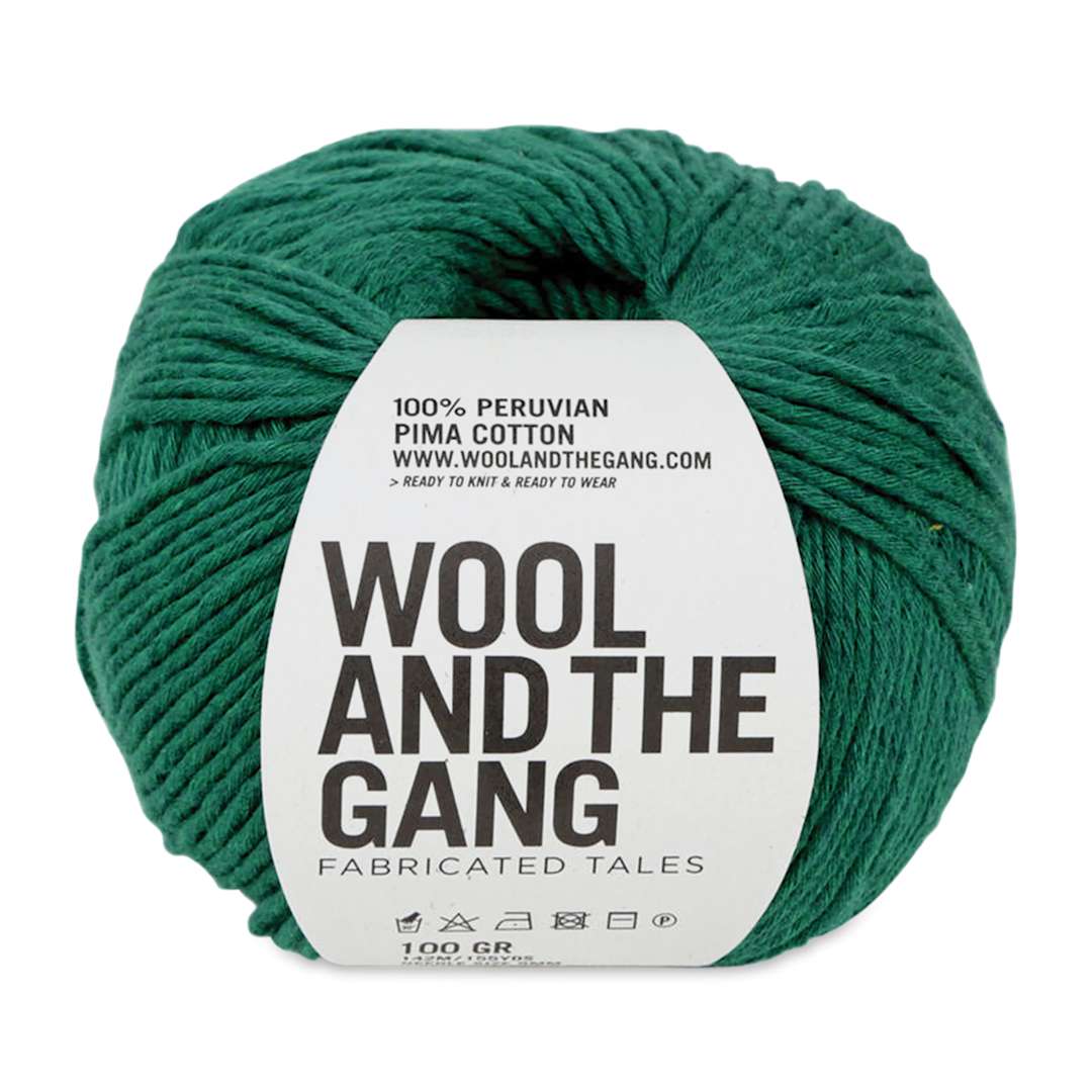 Open in modal - Wool and the Gang Shiny Happy Cotton Yarn - Land Of Oz, 155 yds