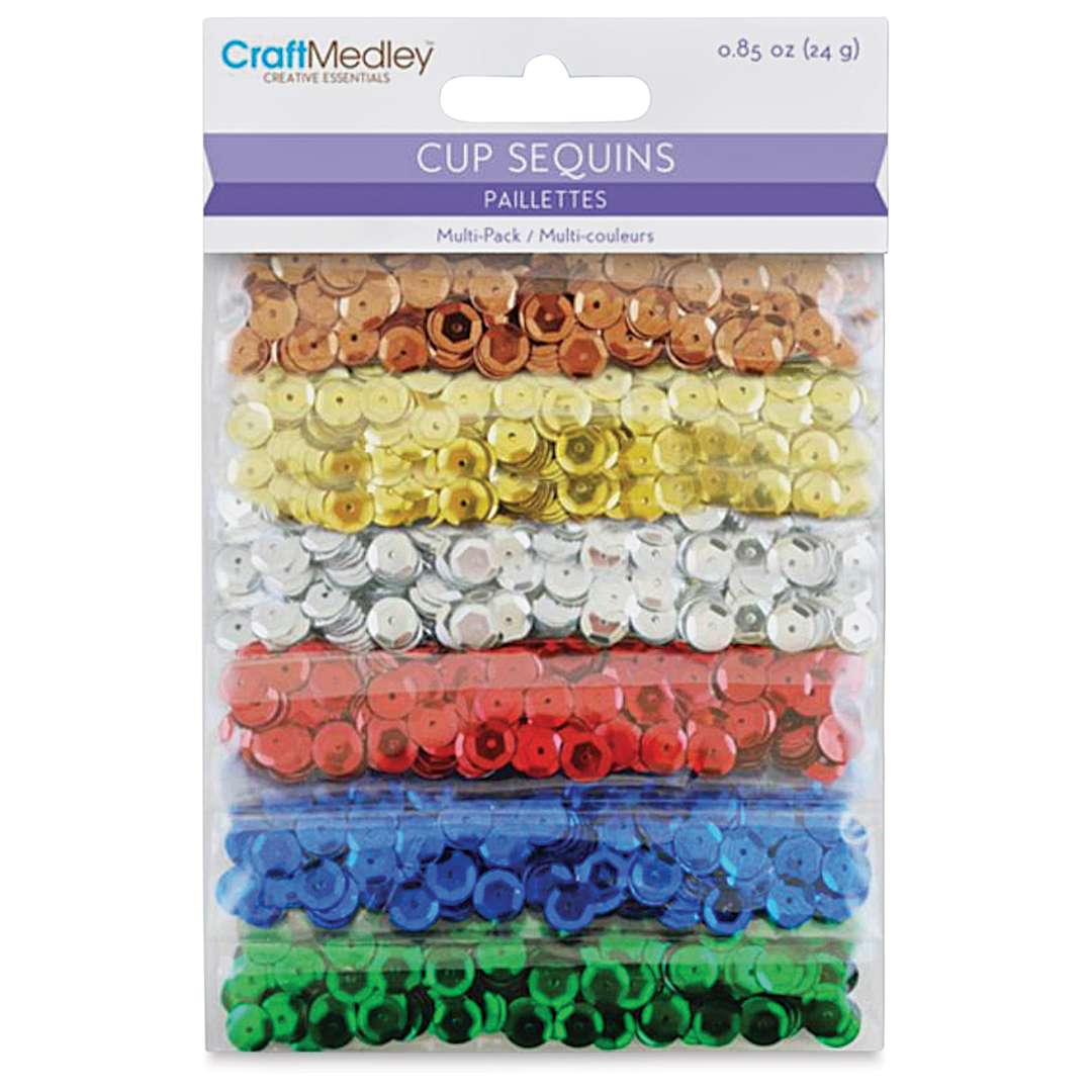 Open in modal - Craft Medley Sequins -  Dazzling Metallics, .85 oz
