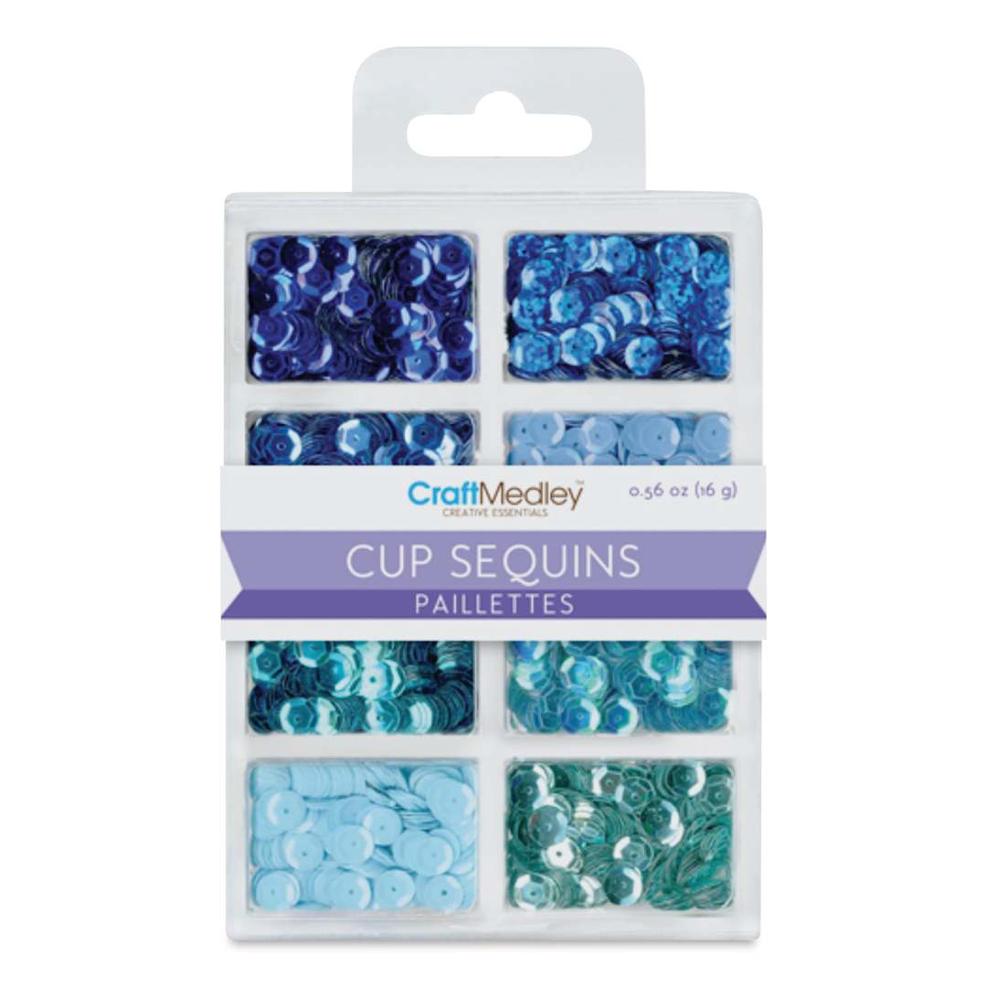 Open in modal - Craft Medley Sequins -  Rhythm n' Blues Set, .56 oz (Front of package)