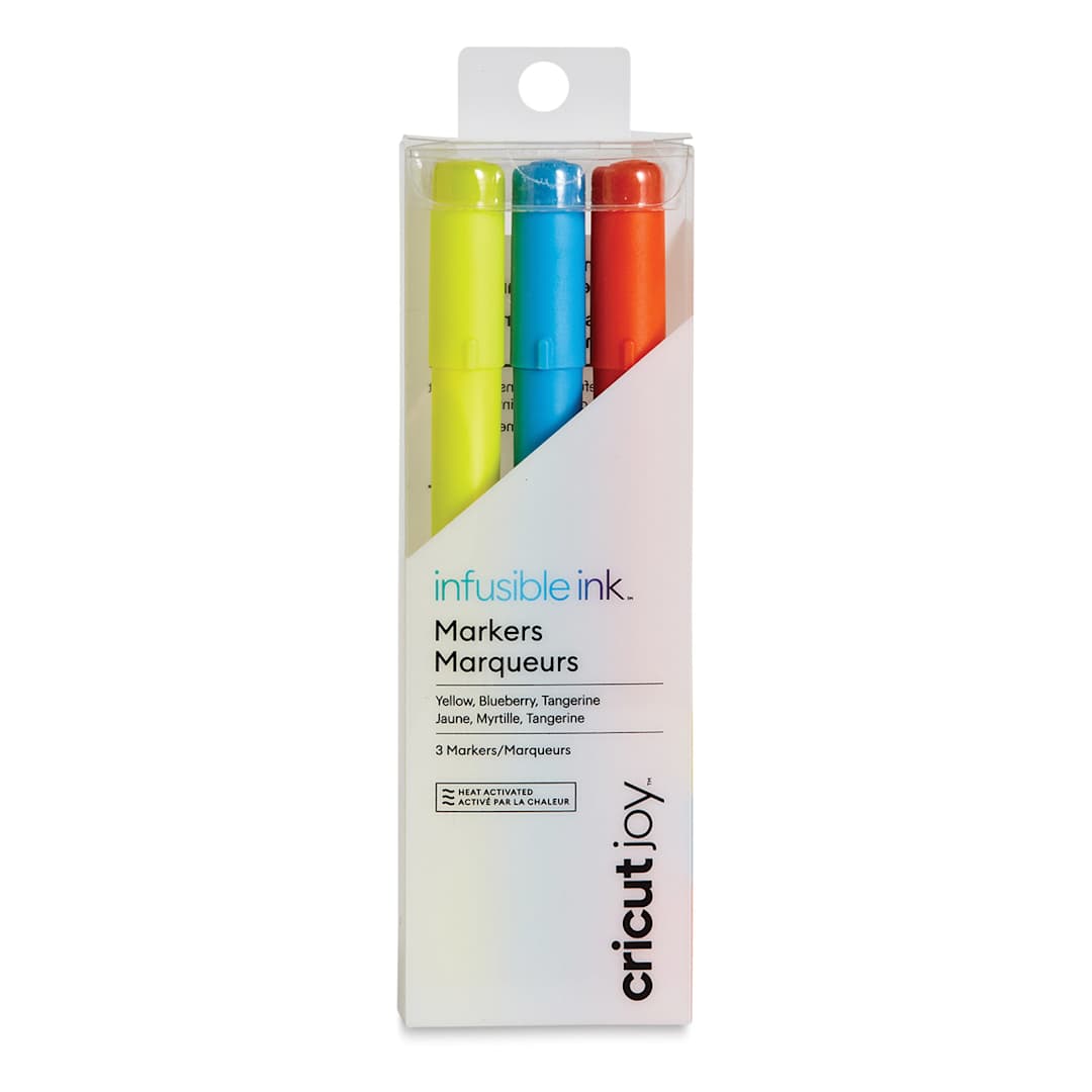 Open in modal - Cricut Joy Infusible Ink Markers - B, Brights, 1.0, Set of 3 (In packaging)