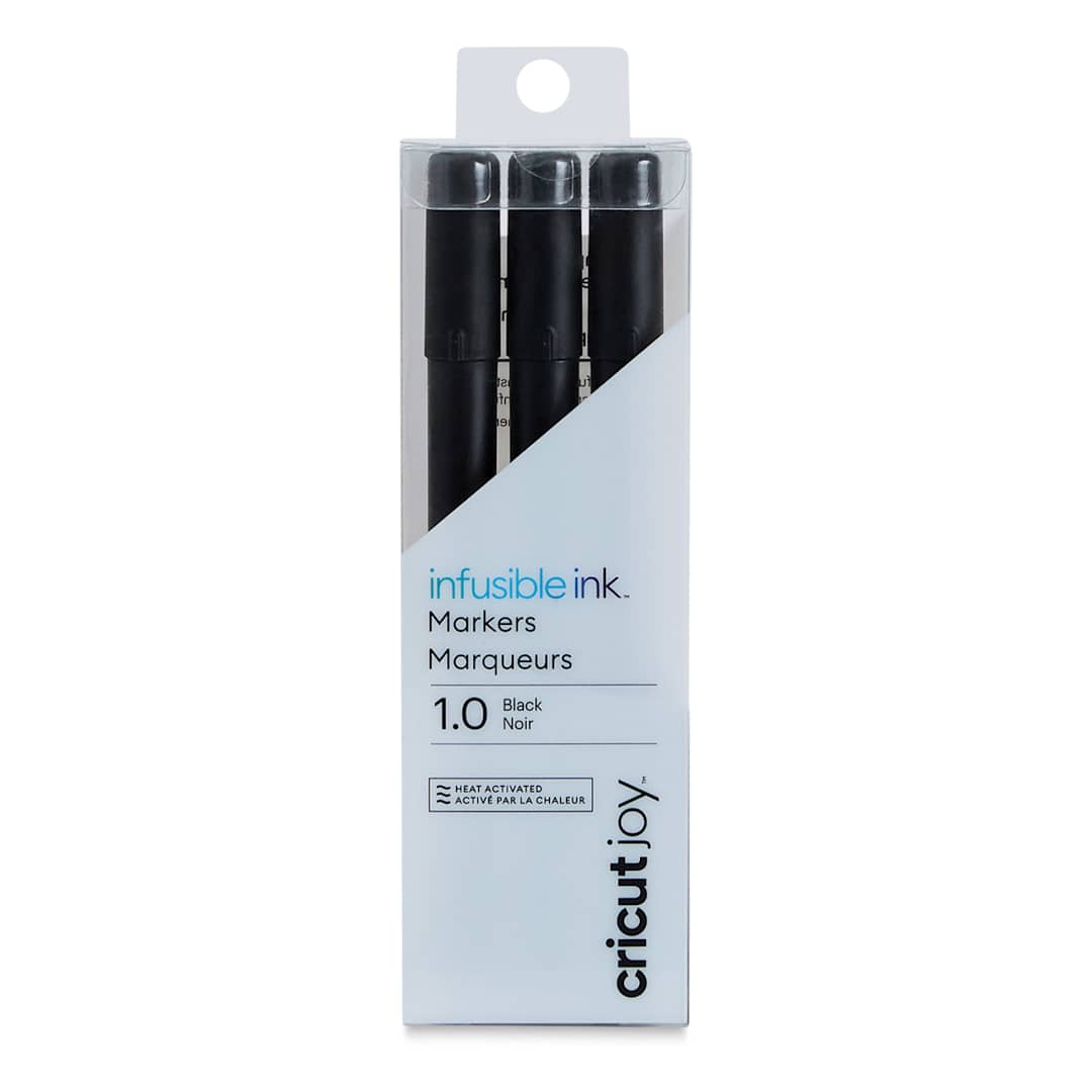 Open in modal - Cricut Joy Infusible Ink Markers - Black, 1.0, Package of 3 (In packaging)