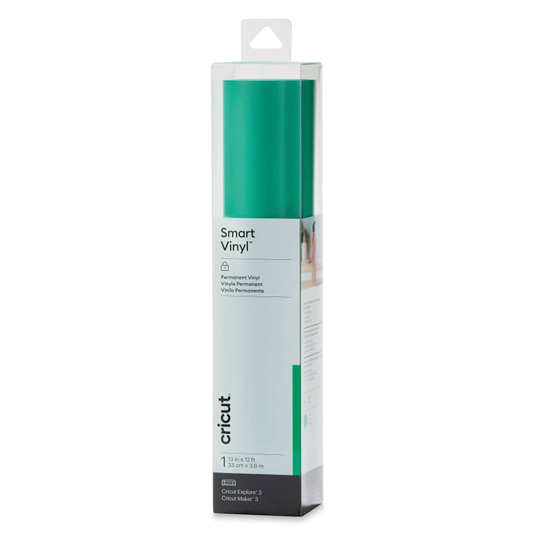 Open in modal - Cricut Permanent Smart Vinyl - Grass, 13" x 12 ft, Roll (In packaging)
