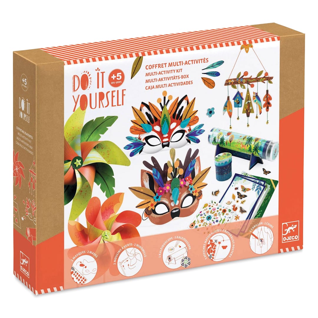 Open in modal - Djeco Do It Yourself Nature Multi-Activity Kit front of packaging