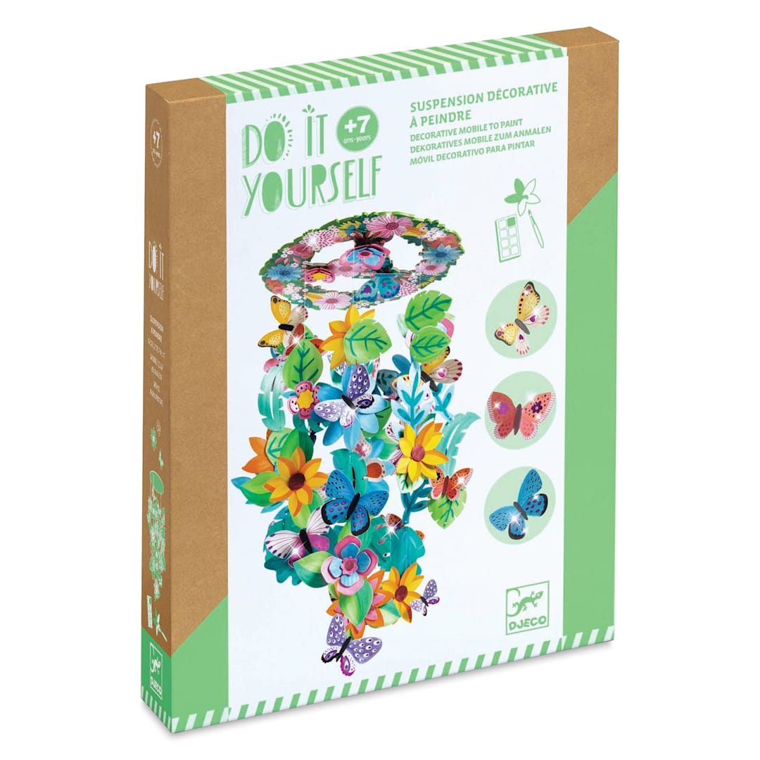Open in modal - Djeco Do It Yourself Decorative Mobile Kit - Springtime front of packaging