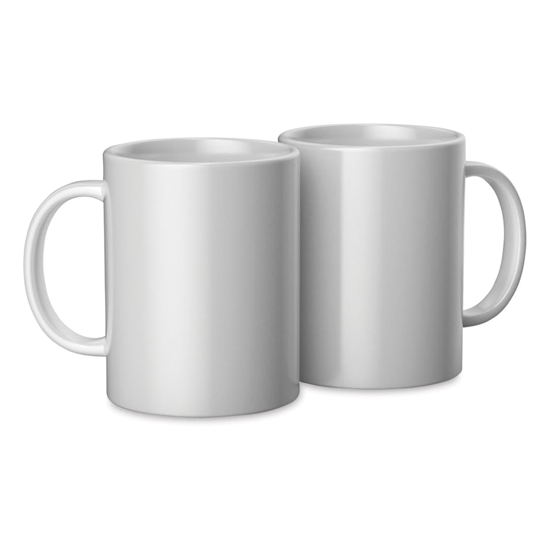 Open in modal - Cricut Mug Blanks - 15 oz, White, Package of 2 (Out of packaging)