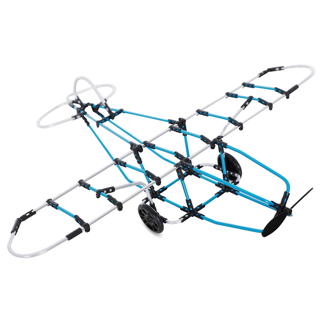 Open in modal - Flycatcher smART STIX Airplane Kit (Completed airplane)