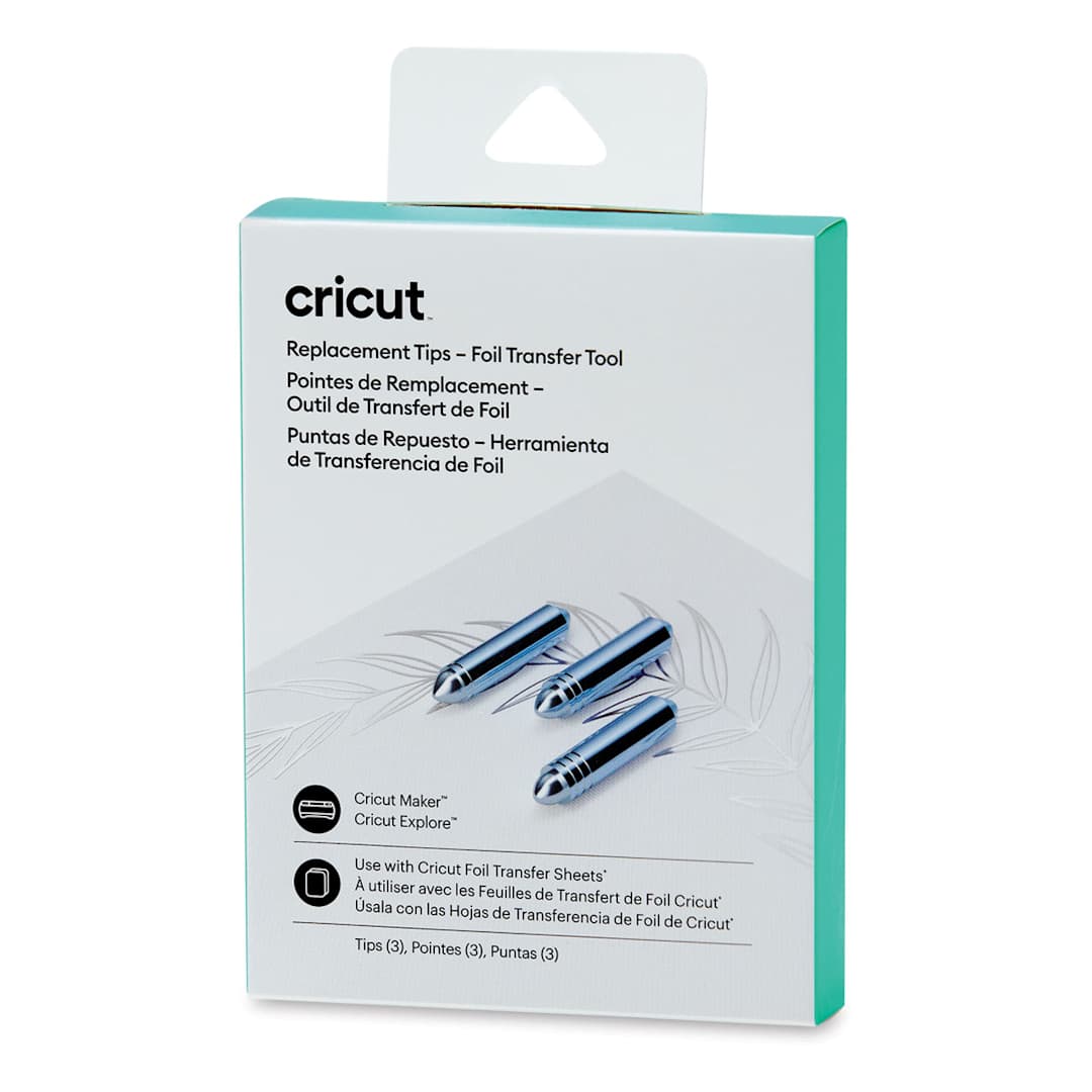 Open in modal - Cricut Foil Transfer Tool Replacement Tips - Set of 3 (In packaging)