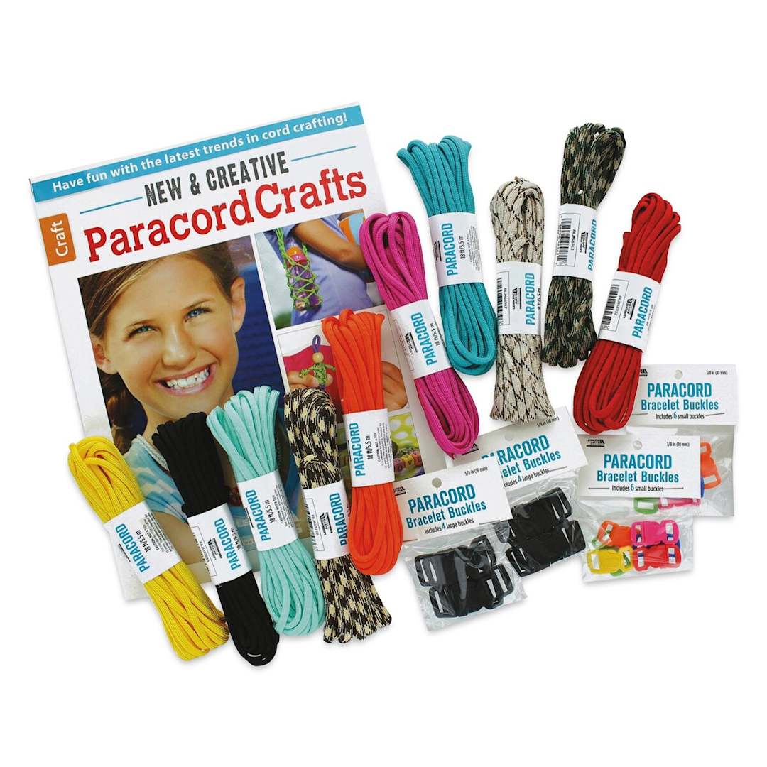 Open in modal - Leisure Arts Paracord Craft Kits Value Pack (Kit contents)