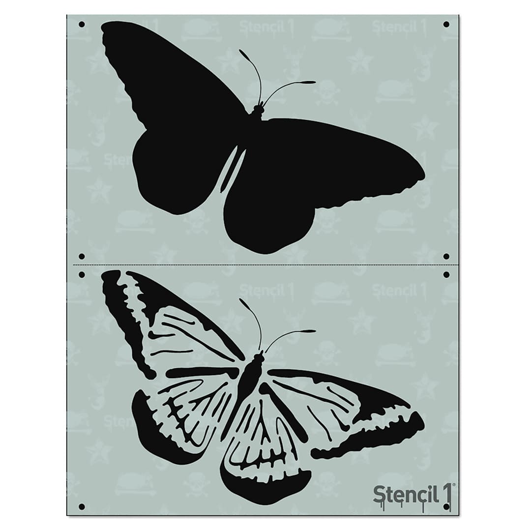 Open in modal - Stencil1 Multi-Layer Stencil, Butterfly, 2 Layer