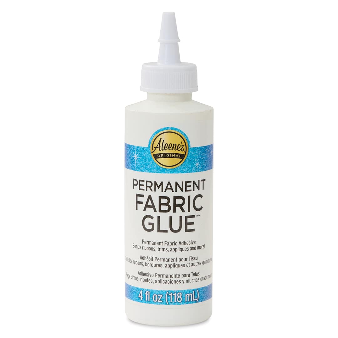 Open in modal - Aleene's Permanent Fabric Glue - 4 oz, front of the squeeze bottle